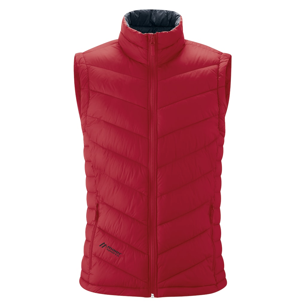 Maier Sports Funktionsjacke »Notos Vest 2.1 M«, Sehr leichte, warme Steppweste für Outdoor-Aktivitäten
