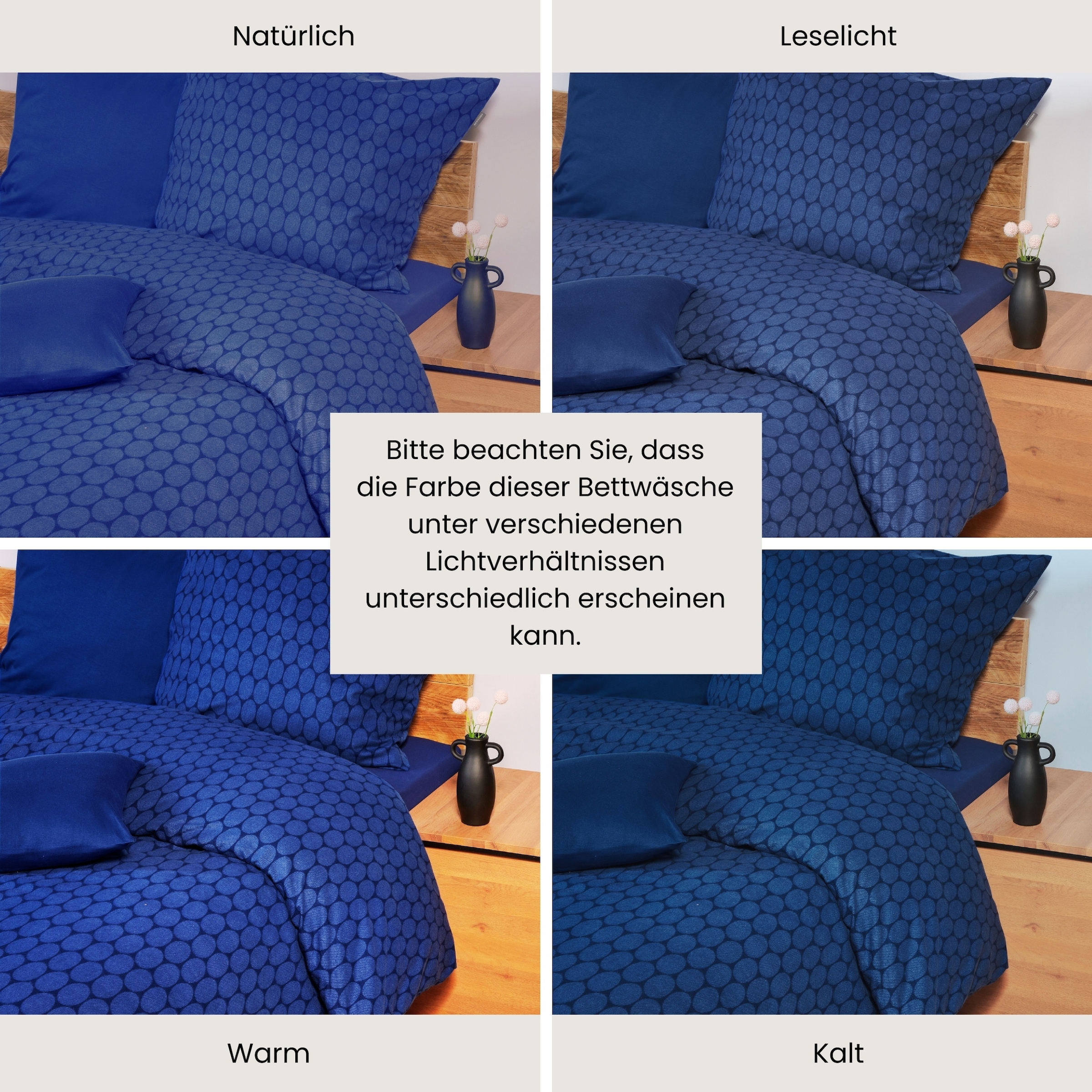 Schiesser Bettwäsche »Drops aus weichem Baumwollflanell in Ton-in-Ton Optik« 2 Stk. Made in Green