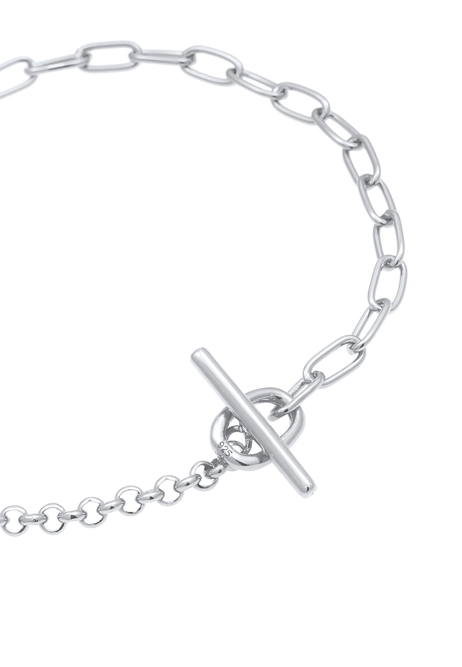 Elli Armkette »Armband Bettelarmband Charmträger 925 Silber«