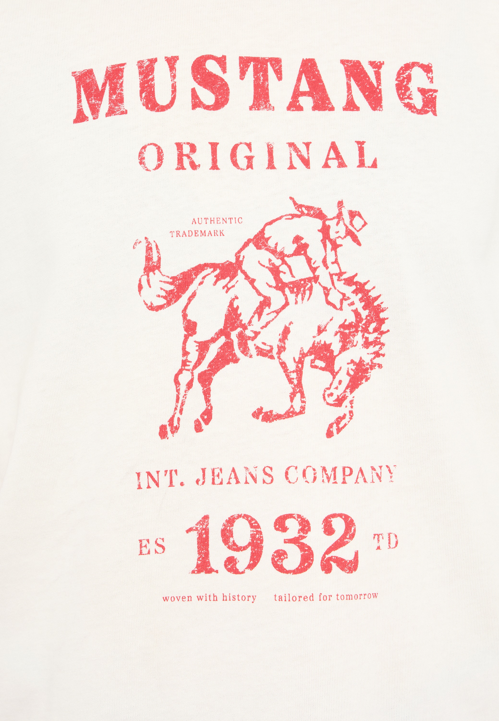 MUSTANG Kurzarmshirt »Damen Style Floris«