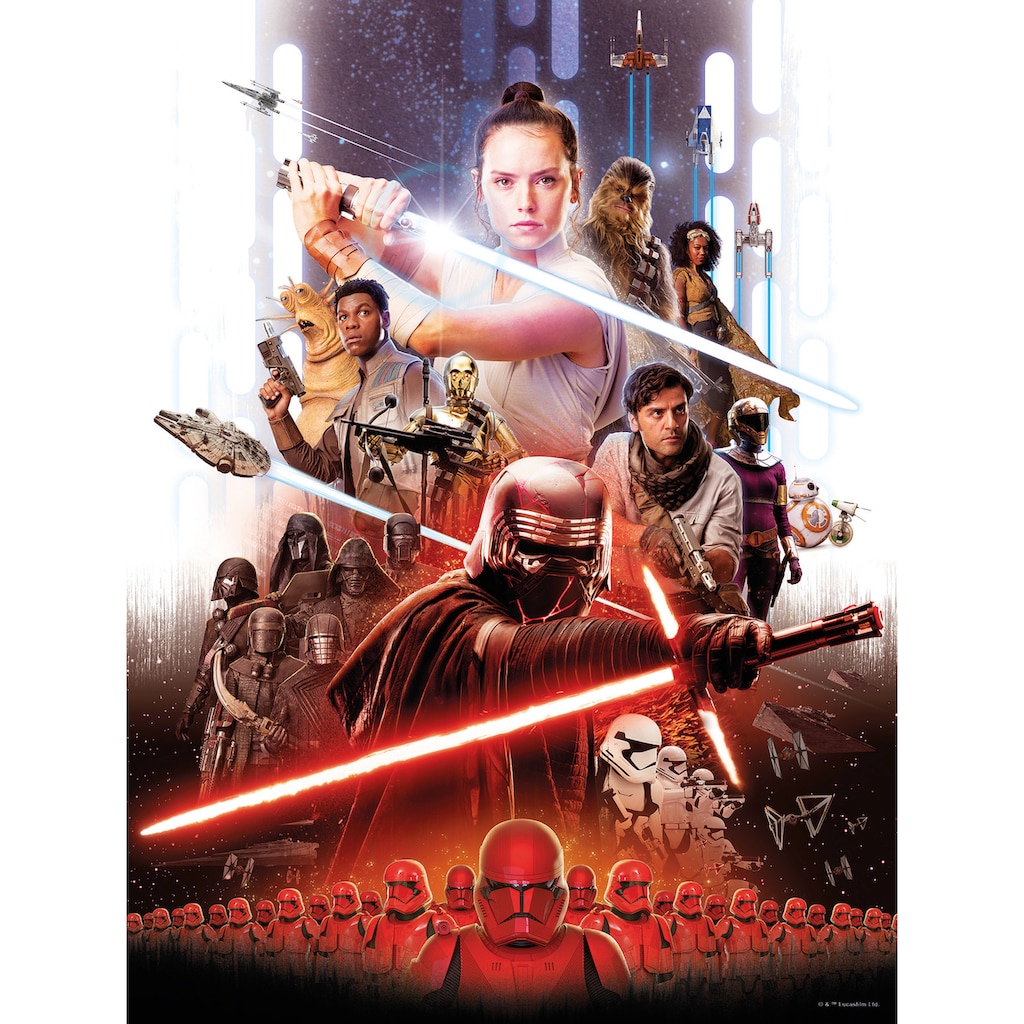 Komar Poster »Star Wars Movie Poster Rey«, Star Wars, (1 St.)