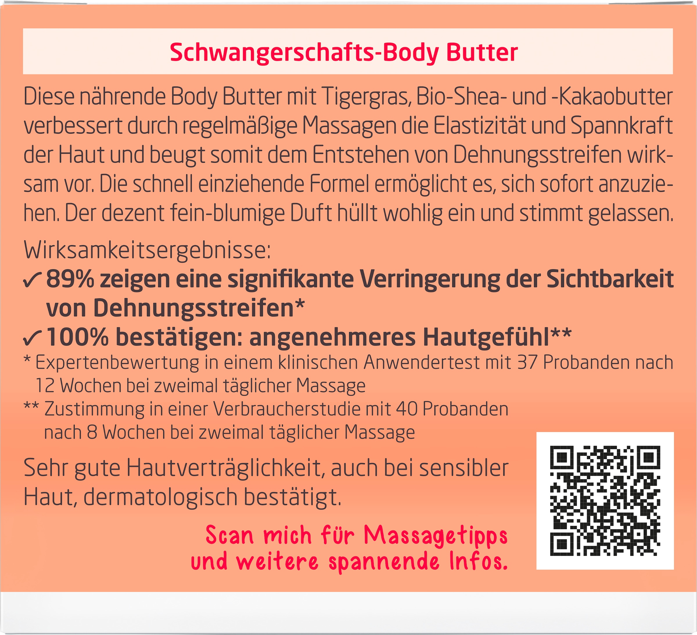WELEDA Körperbutter »Weleda Mama Schwangerschafts-Body Butter« Körperbutter zur Vorbeugung von Dehnungsstreifen
