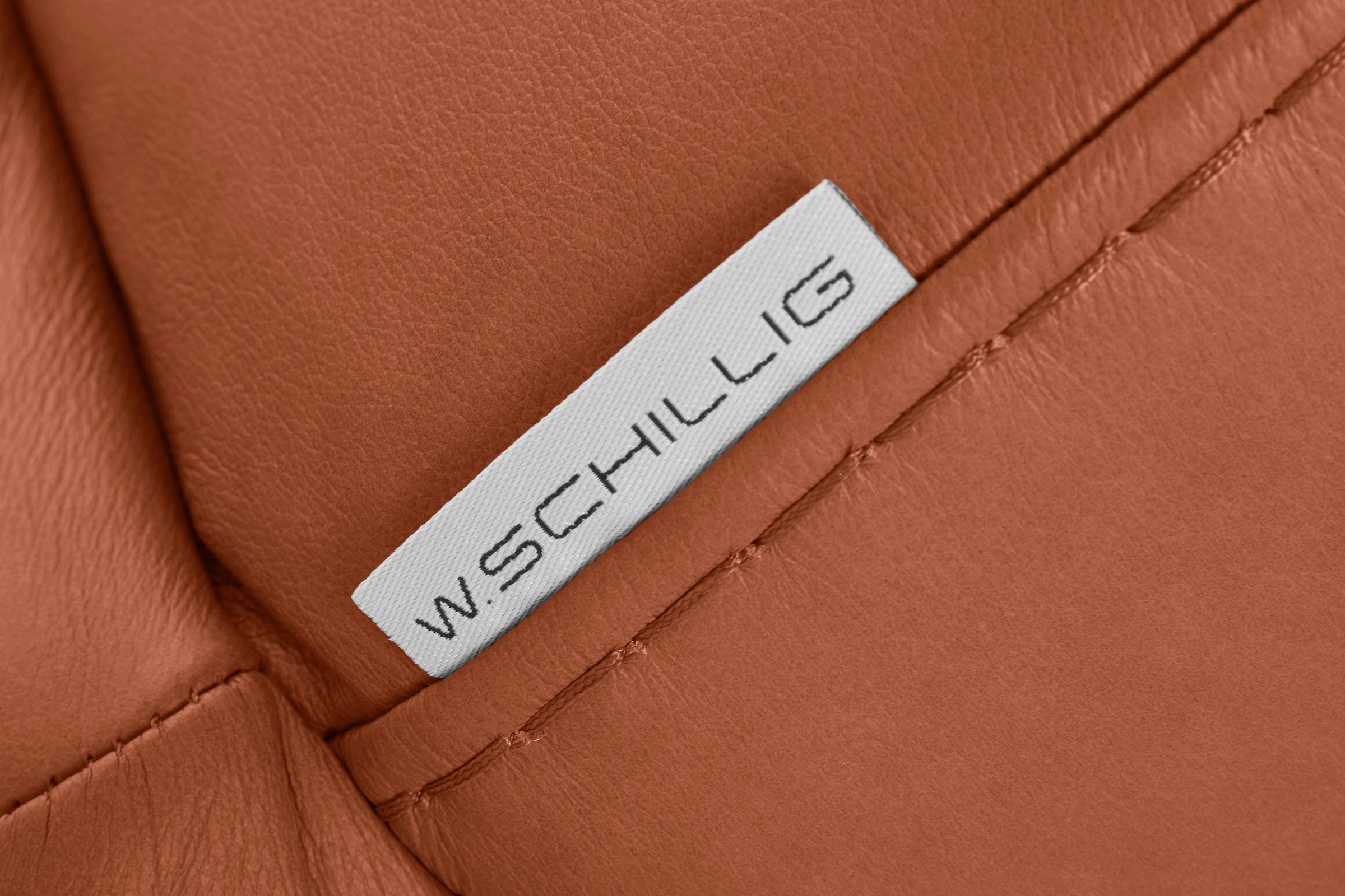 W.SCHILLIG 2,5-Sitzer »montanaa«, mit Metallkufen in Silber matt, Breite 212 cm