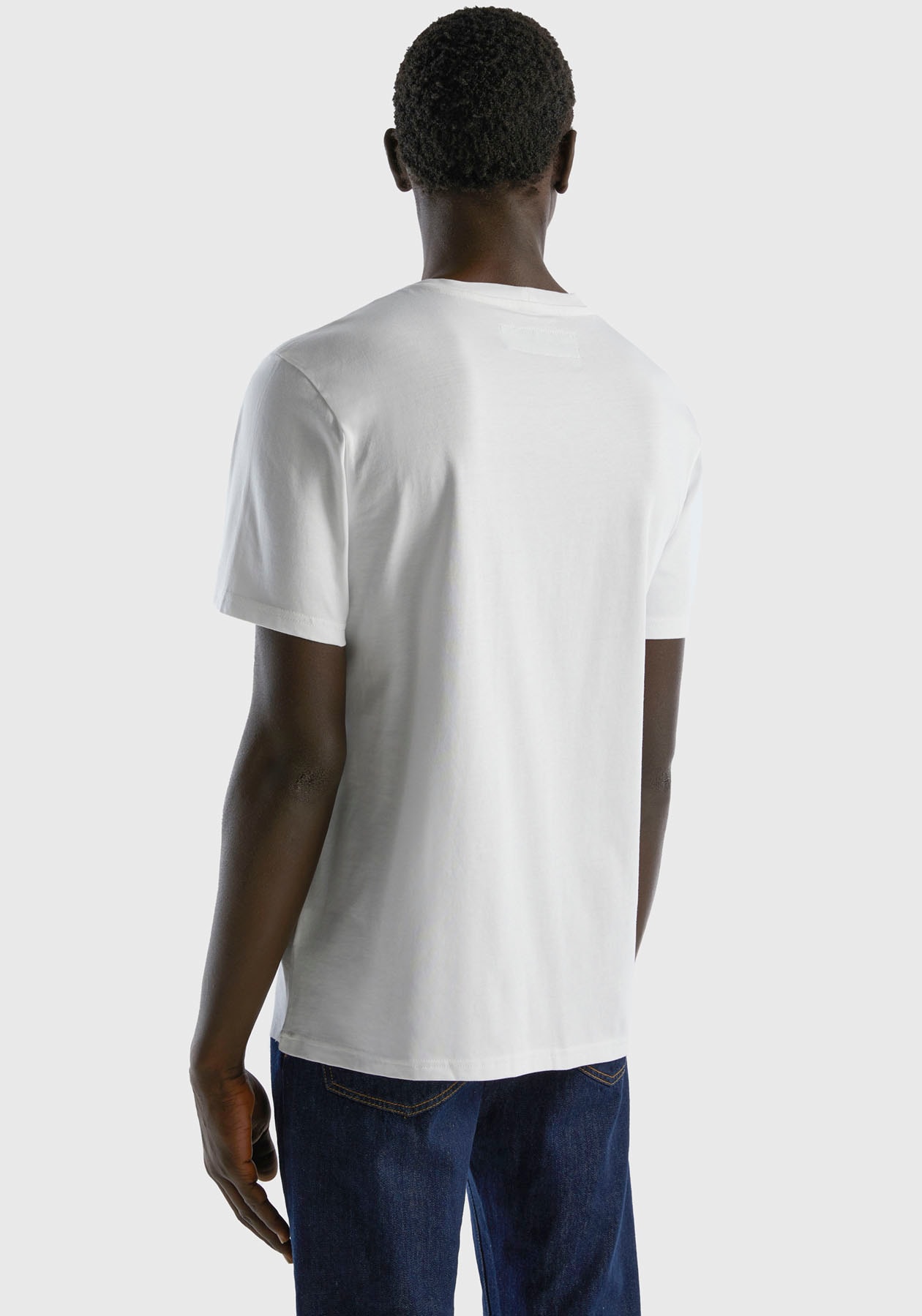 United Colors of bestellen online Brusttasche T-Shirt, aufgesetzter OTTO bei mit Benetton