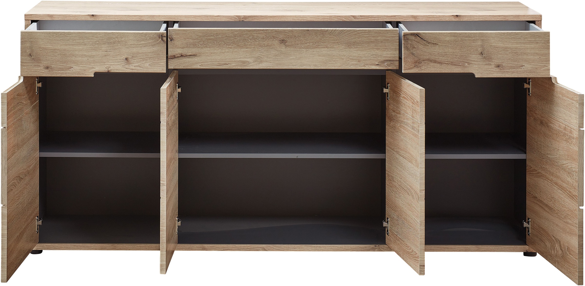 Innostyle Sideboard »BELLANO«, Viking Oak Nature