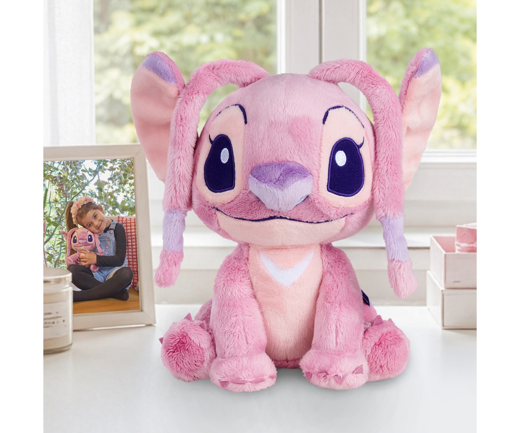 SIMBA Kuscheltier »Disney Lilo und Stitch, Angel, 25 cm«
