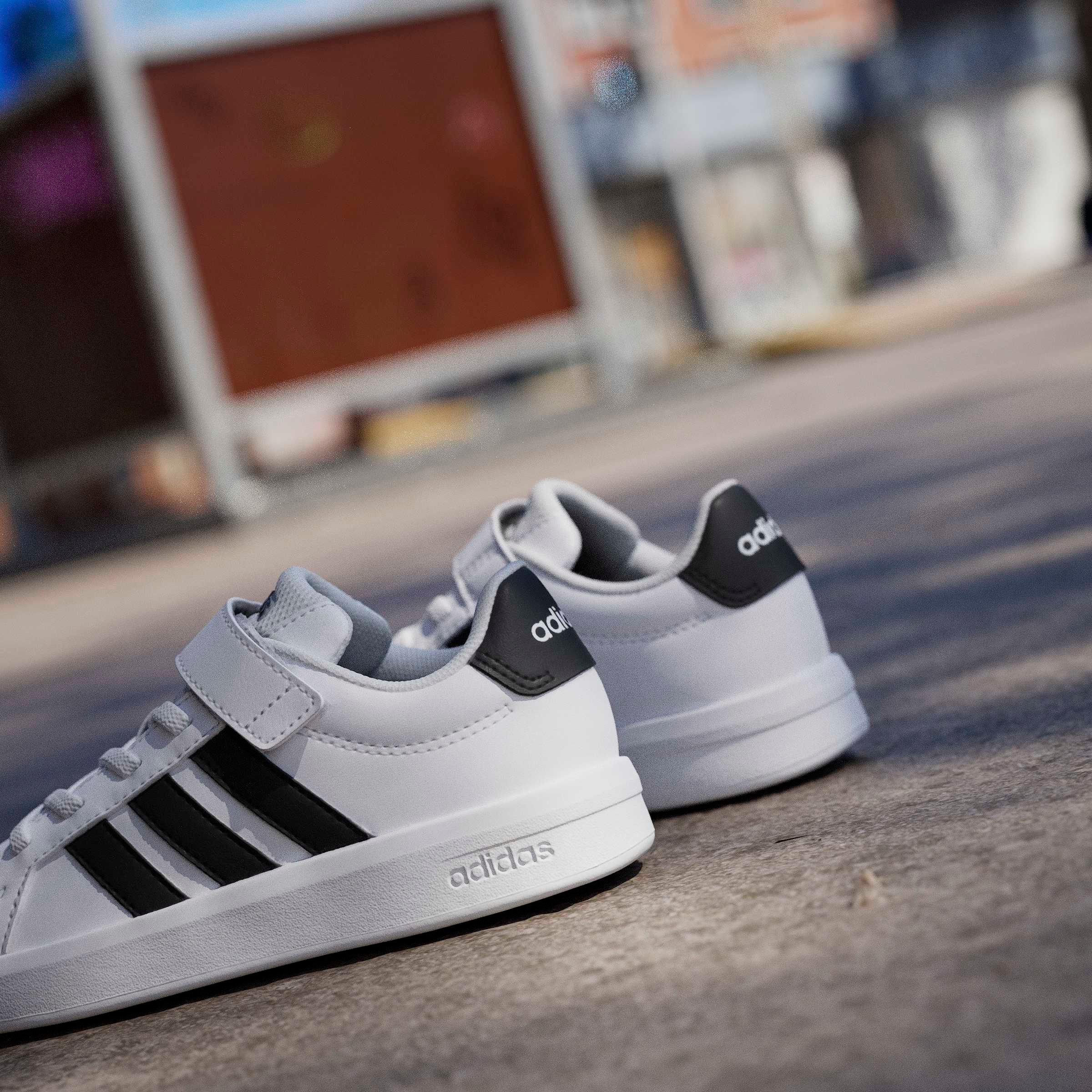 adidas Sportswear Sneaker »GRAND COURT 3.0 SCHUHE FÜR KINDER«  mit Klettverschluss, für Kinder