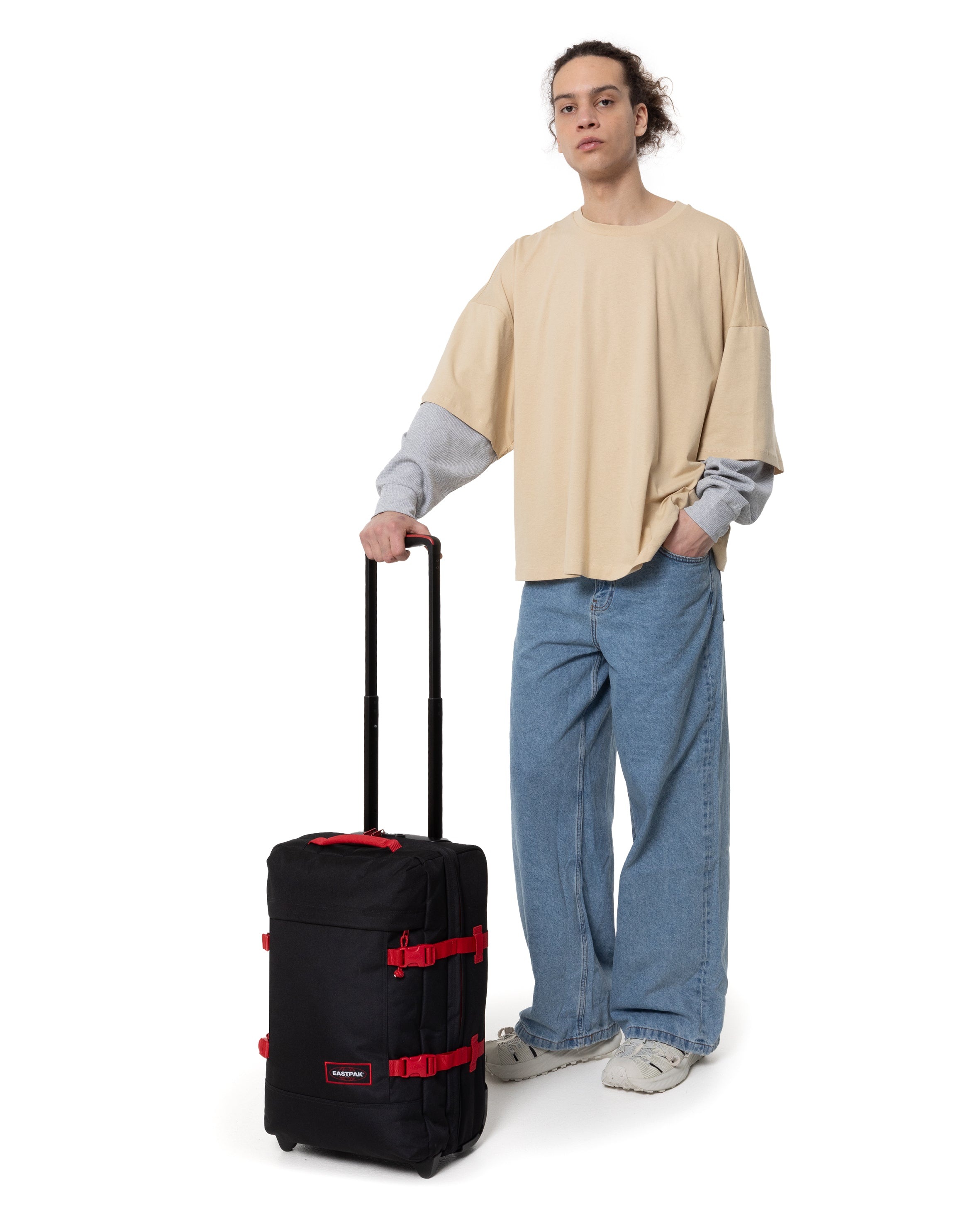 Eastpak Weichgepäck-Trolley »TRANVERZ S« 42 l 2 Rollen Handgepäck-Koffer Reisegepäck Reisekoffer TSA Schloss