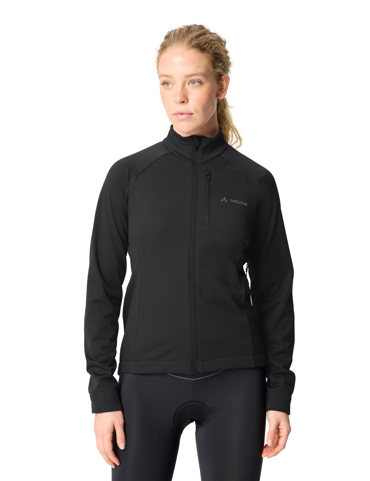 VAUDE Softshelljacke »WOMEN'S POSTA SOFTSHELL JACKET II« für Radsport und Pendeln, mit Unterarmreißverschlüssen