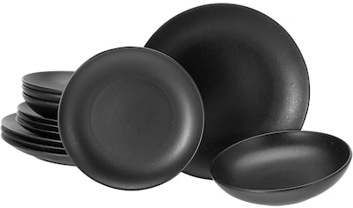 Tafelservice »Magic Black Coupe«, (Set, 12 tlg.)