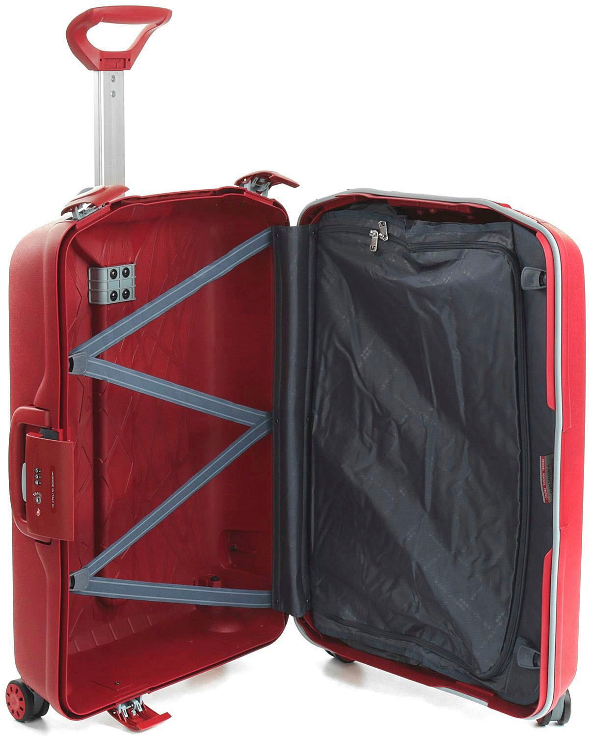 RONCATO Hartschalen-Trolley »Light, 68 cm«, 4 St. Rollen, Reisegepäck Aufgabegepäck Koffer groß Hartschalen-Koffer TSA Schloss