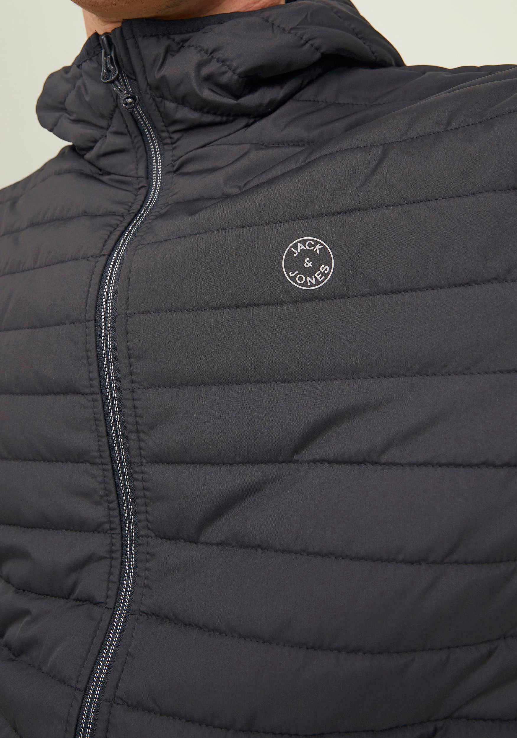 Jack & Jones Steppjacke »MULTI QUILTED JACKET«, mit Kapuze