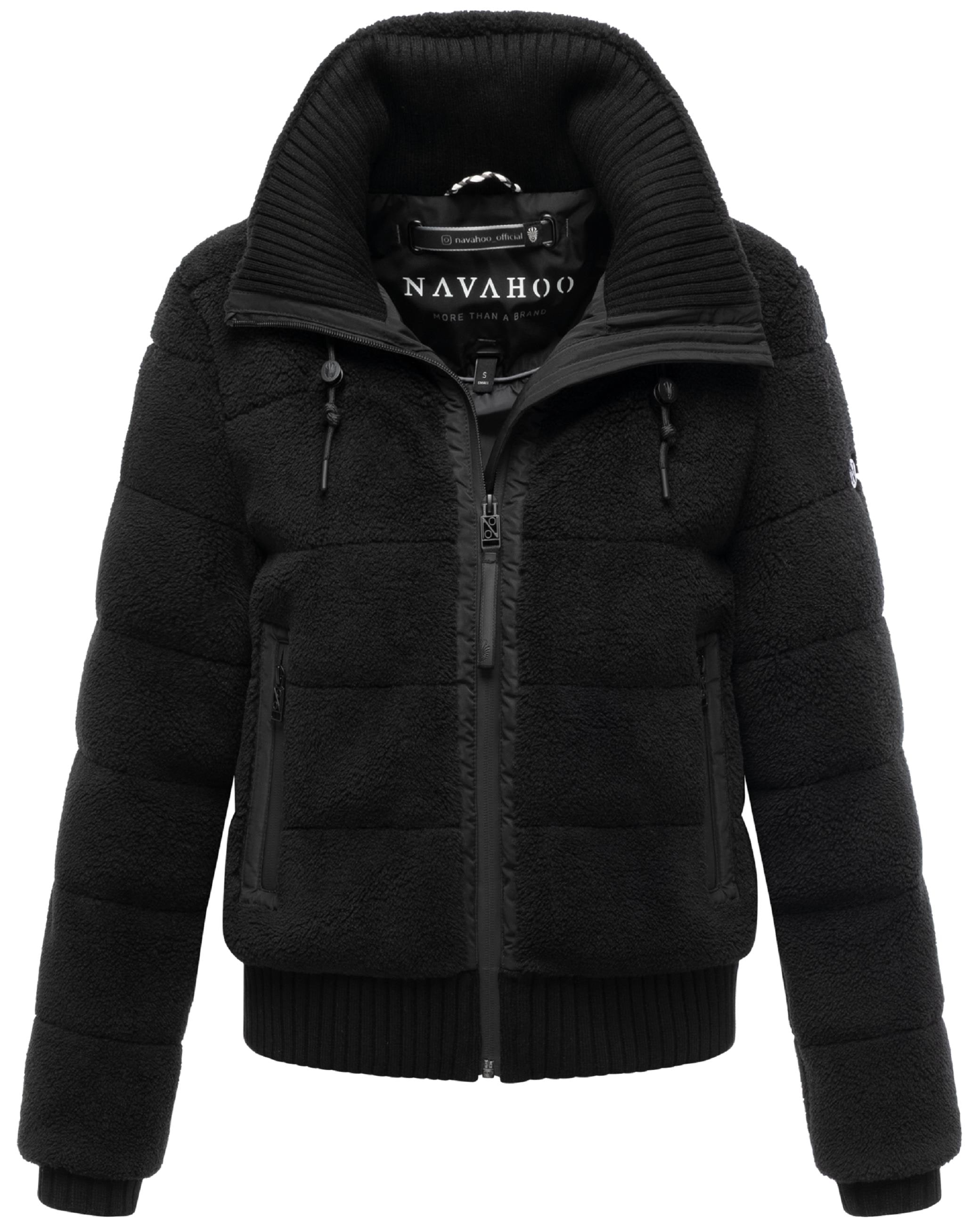 Navahoo Plüschjacke »Plüschjacke Schneepuder 14«