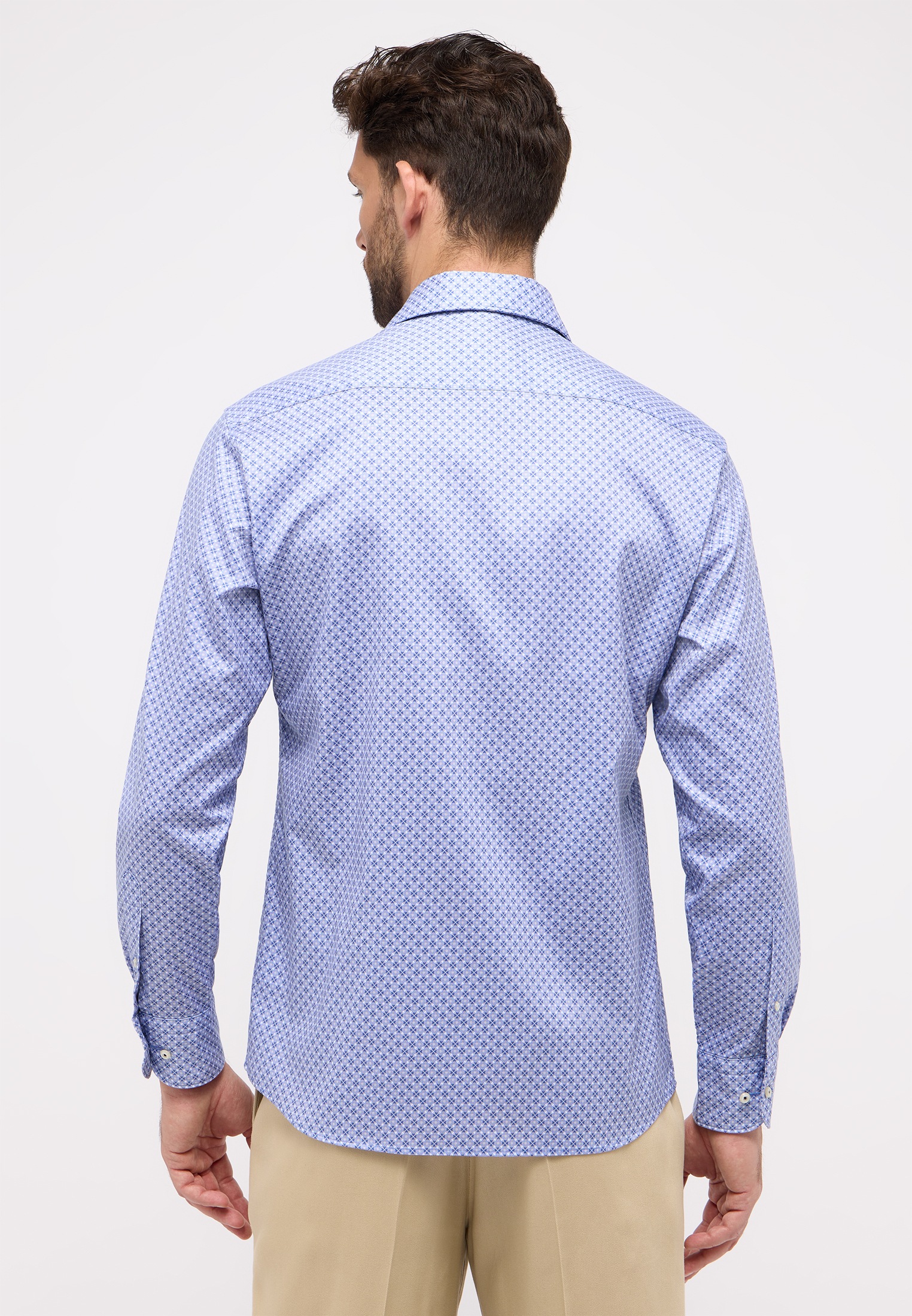 Eterna Langarmhemd »MODERN FIT«, EASY IRON (bügelleicht)