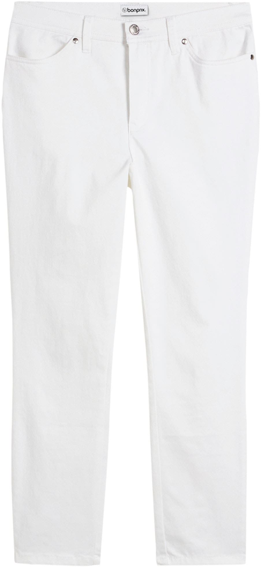 bonprix Stretch-Hose »Stretchhose aus Baumwolle«  aus Baumwolle, Polyester und Elasthan, Slim Fit Passform, 7/8-Länge