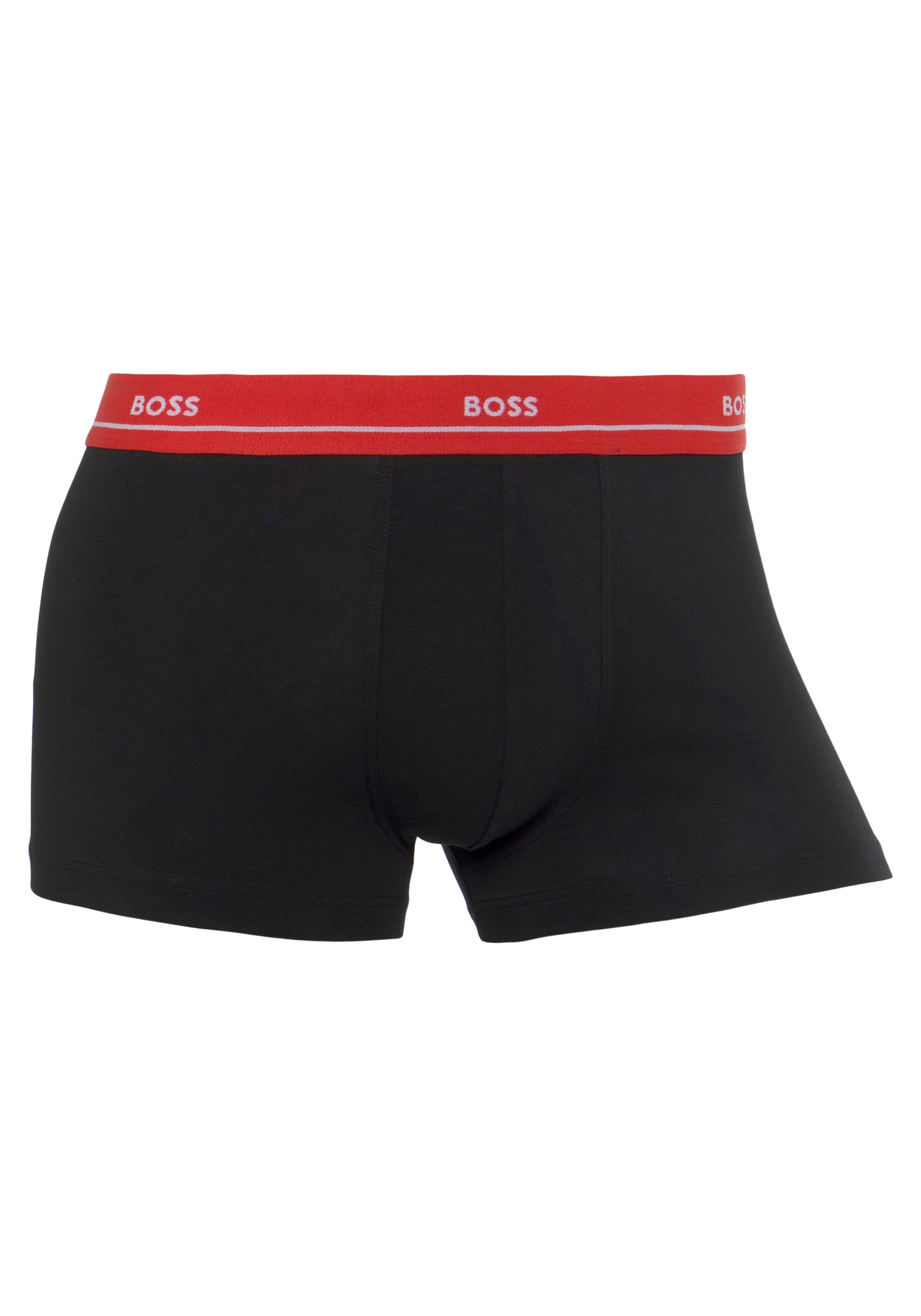 BOSS Boxershorts, (Packung, 5 St., 5er-Pack), mit Logoschriftzug