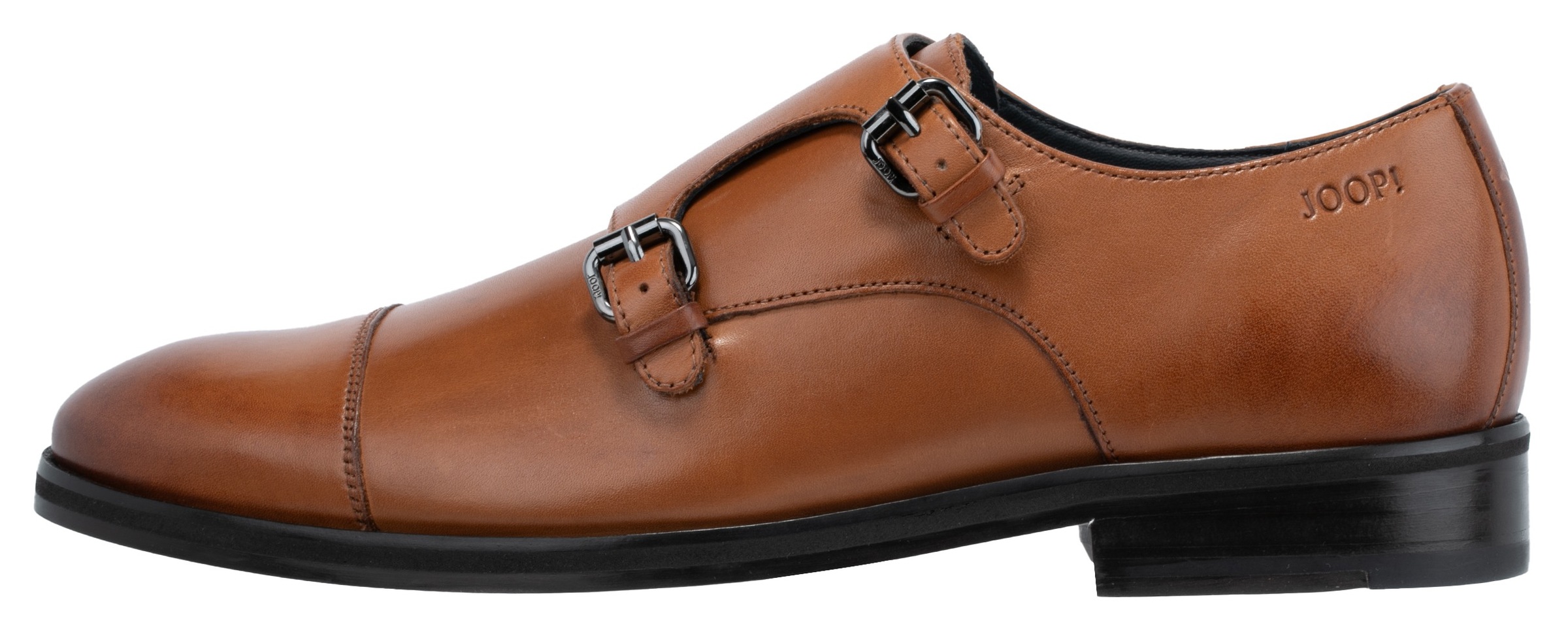 JOOP! Slipper »pero kleitos monk lace up mc2«, Business Schuh, Anzugschuh, Monk mit Lederinnensohle