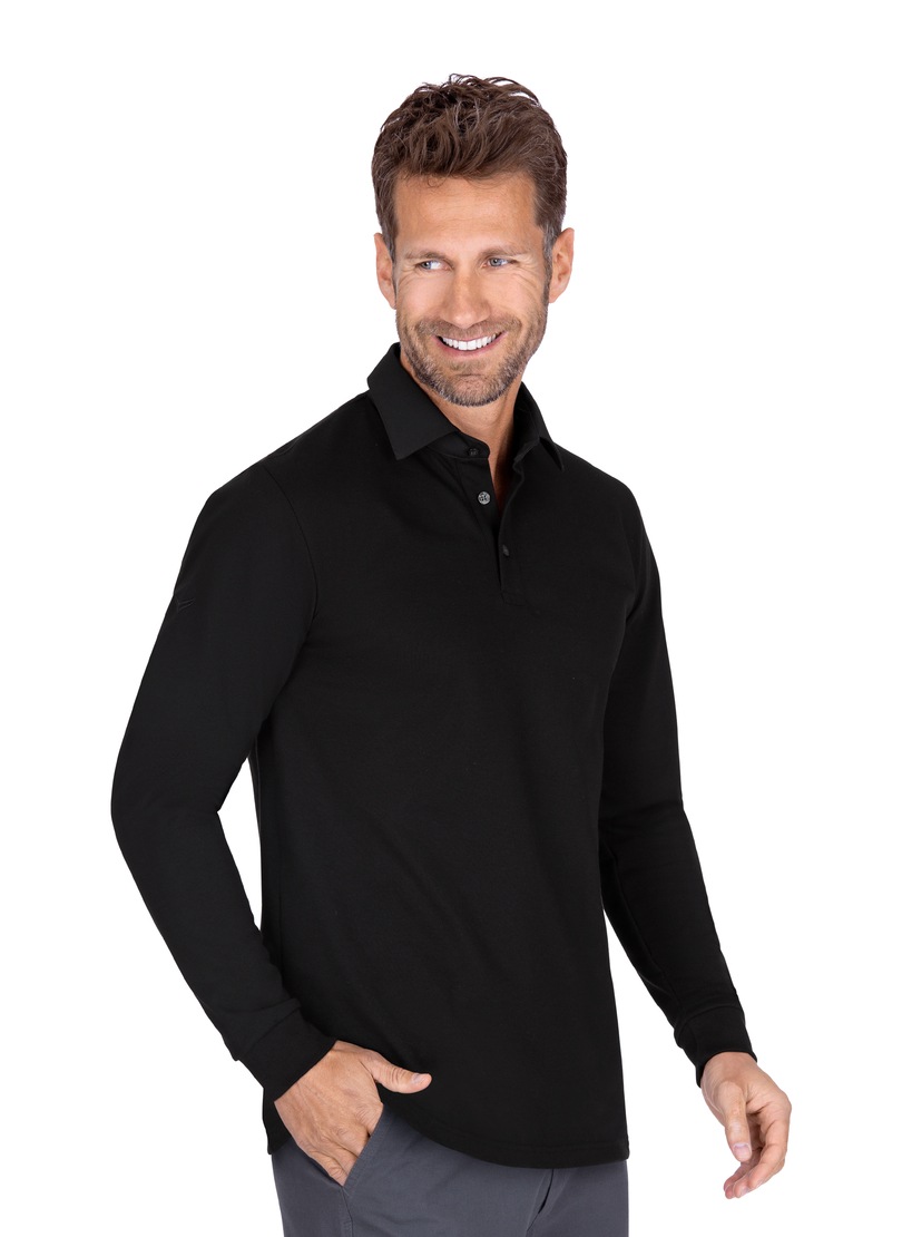 Trigema Poloshirt, mit Hemdkragen