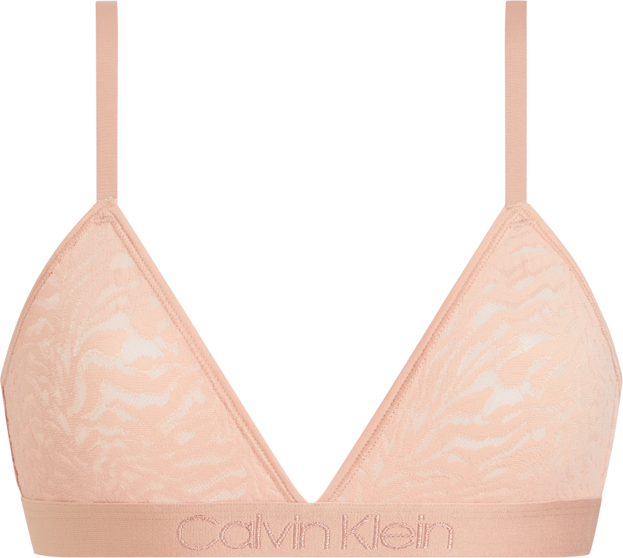 Calvin Klein Triangel-BH TRIANGLE«, mit »UNLINED CK-Logostickerei bei OTTO