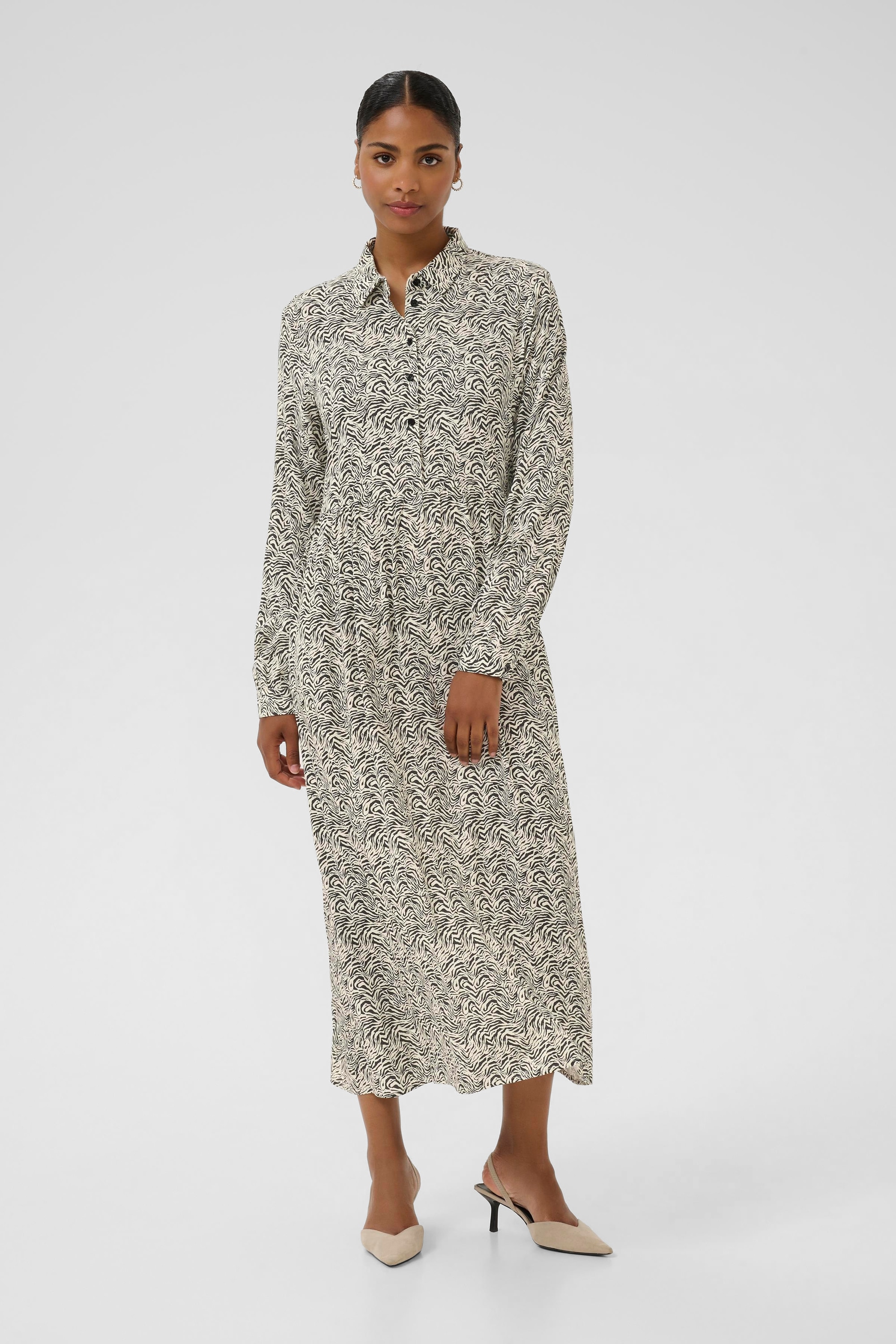 KAFFE Midikleid »Kleid KAmiriam«