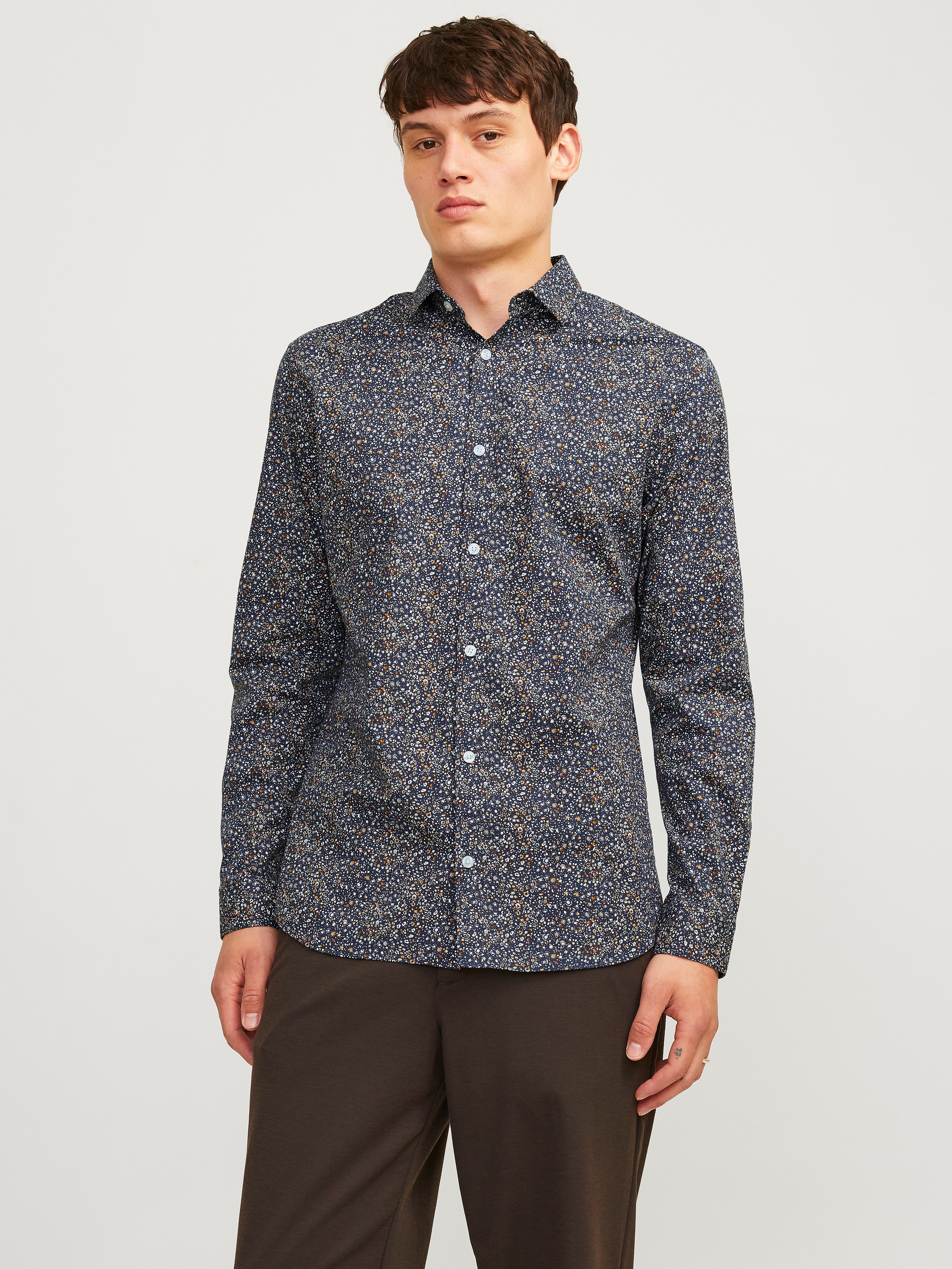 Jack & Jones Langarmhemd »JPRBLABLACKPOOL STRETCH LS SHIRT SN«
