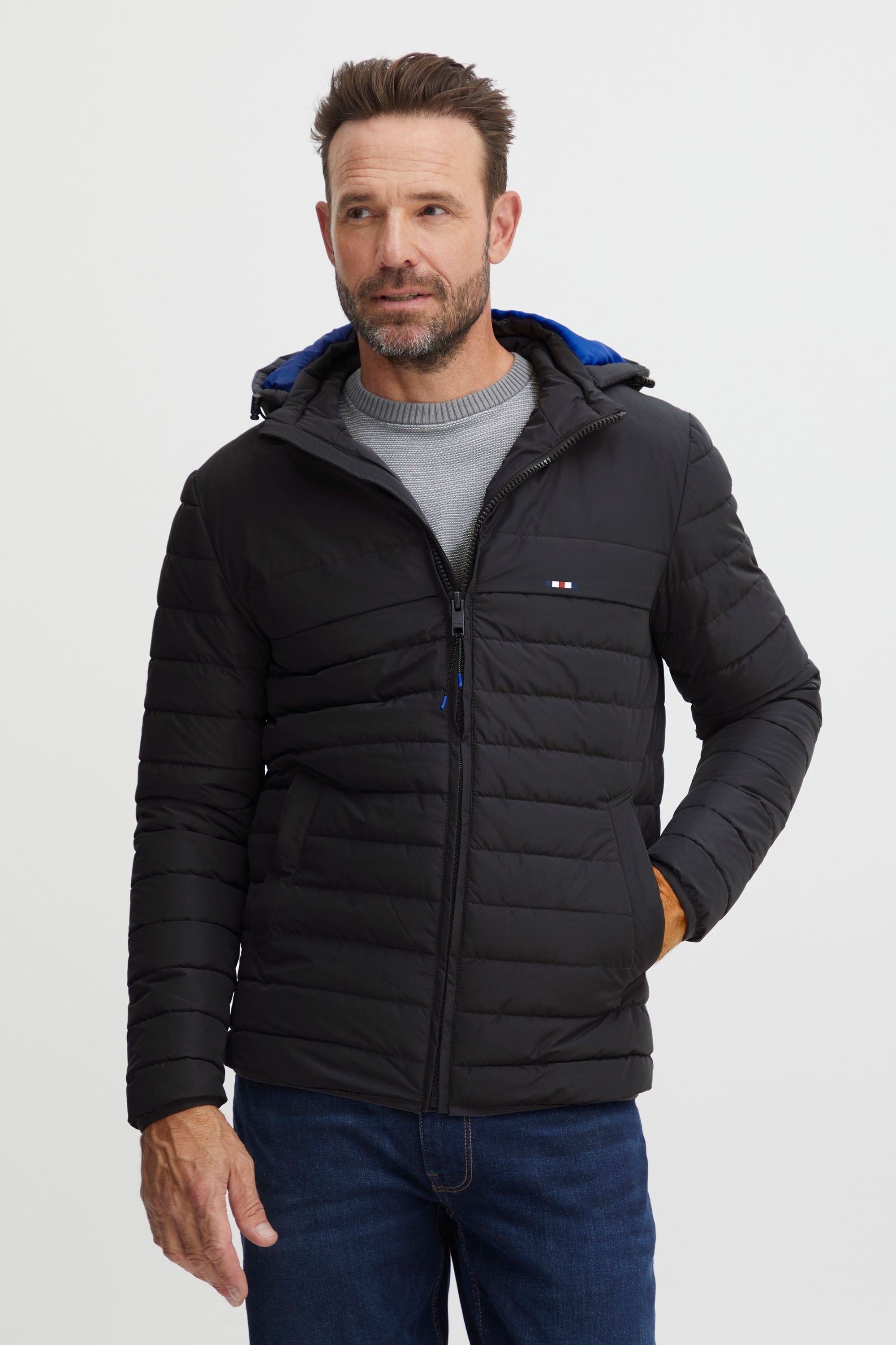 FQ1924 Steppjacke »Steppjacke FQDamian«, mit Kapuze