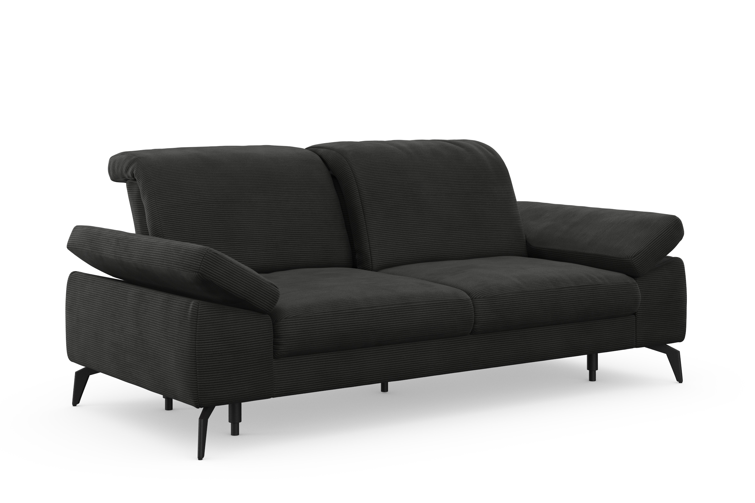 sit&more 2,5-Sitzer »Cabana«, Breite 211 cm, mit oder ohne Sitztiefen-, und Kopfteilfunktion
