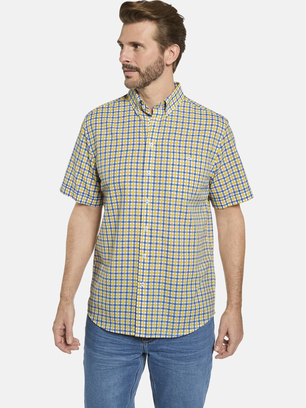 Babista Kurzarmhemd »Kurzarmhemd BELLANZA« 1 Stk. mit knöpfbarer Brusttasche