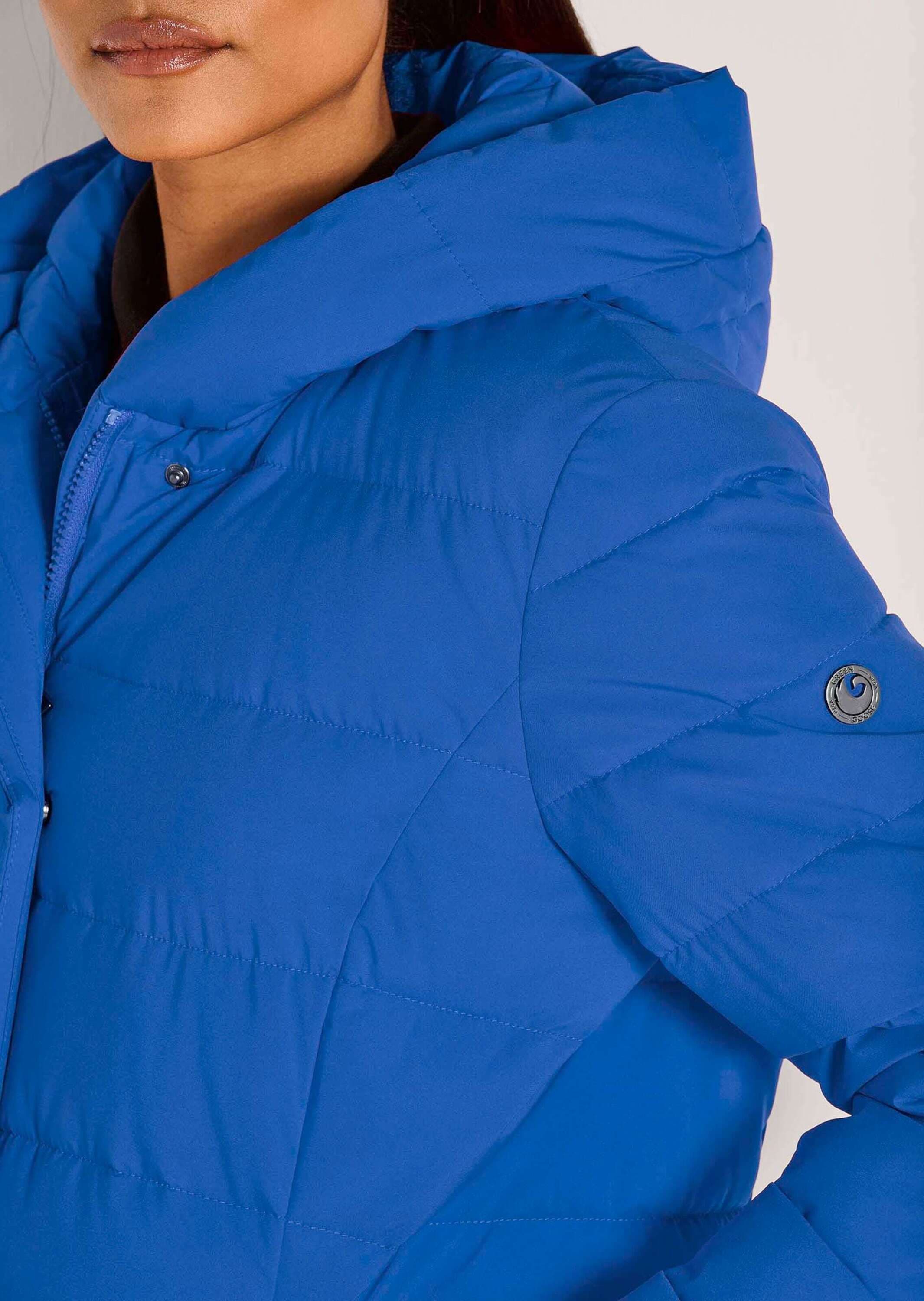 MADELEINE Steppjacke »Winterjacke Lange Steppjacke mit Kapuze«