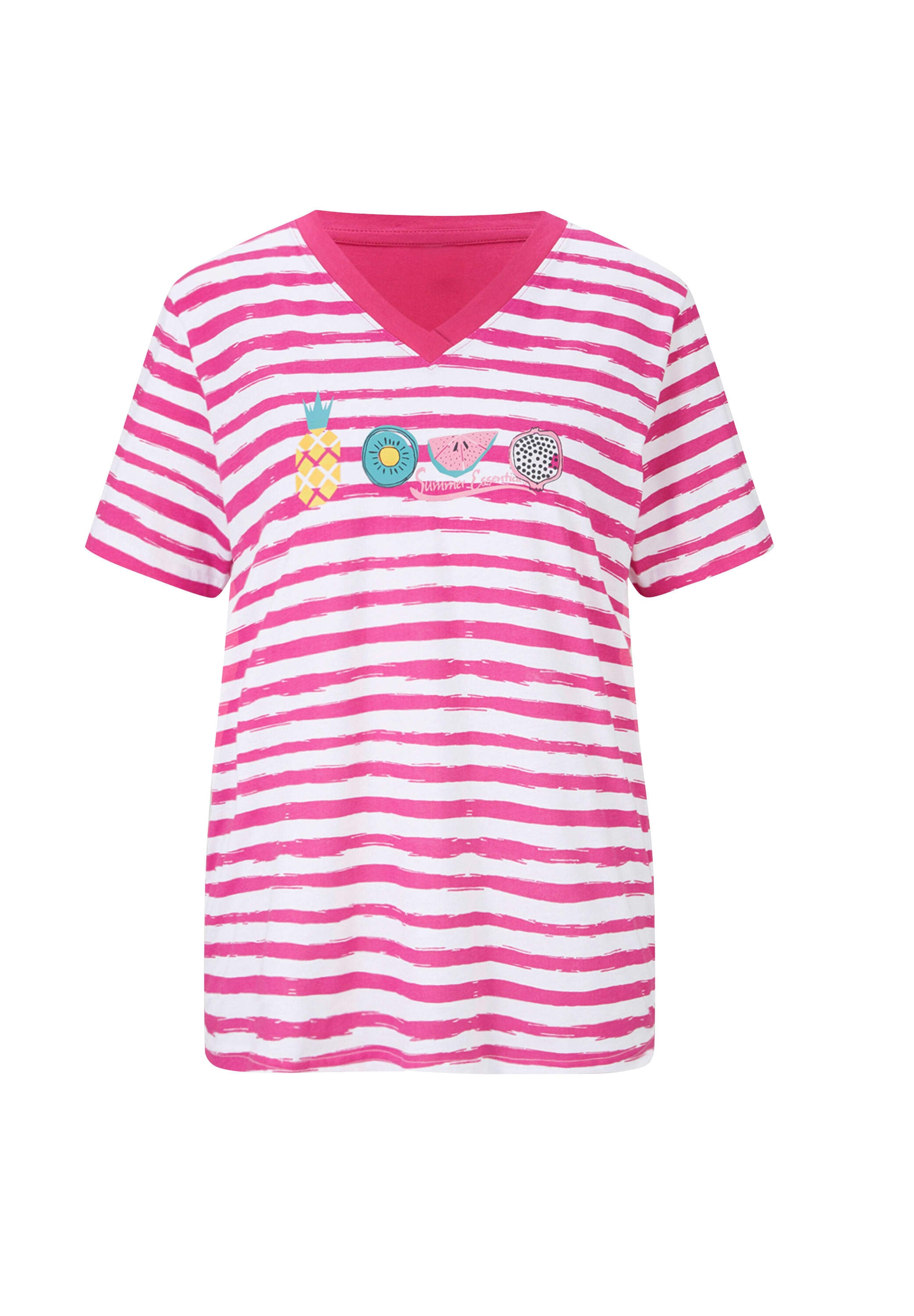 comtessa Capri-Pyjama »Capri-Anzüge Capri-Schlafanzüge in Single-Jersey-Qualität 2 Stück« 2 Stk.