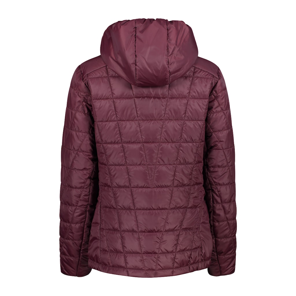 CMP Steppjacke »WOMAN JACKET FIX HOOD«, mit Kapuze