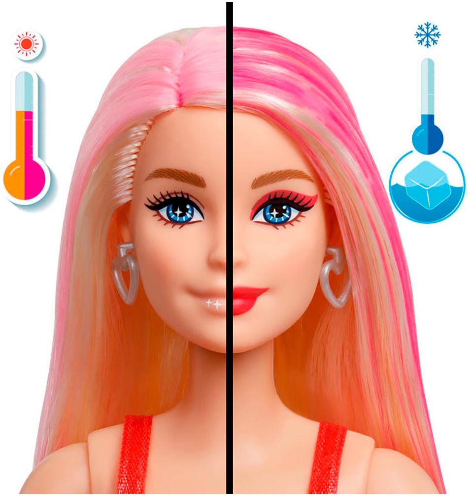 Barbie Anziehpuppe »Barbie Party Unboxed Barbie Glam Barbie Serie - rote Puppe«