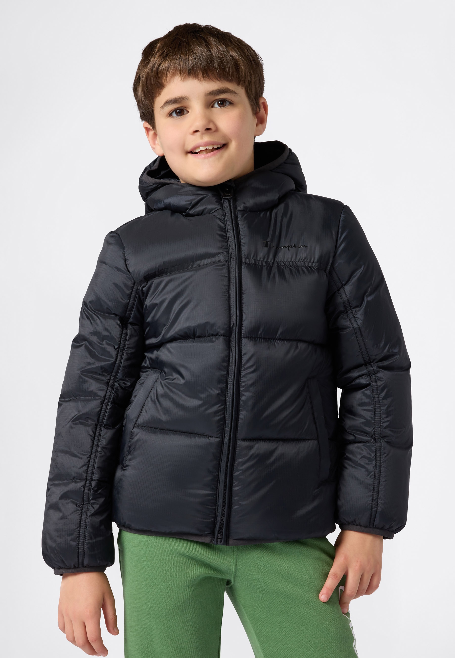 Champion Steppjacke »Colorblock Outdoor Hooded Jacket« 1 Stk. tlg.