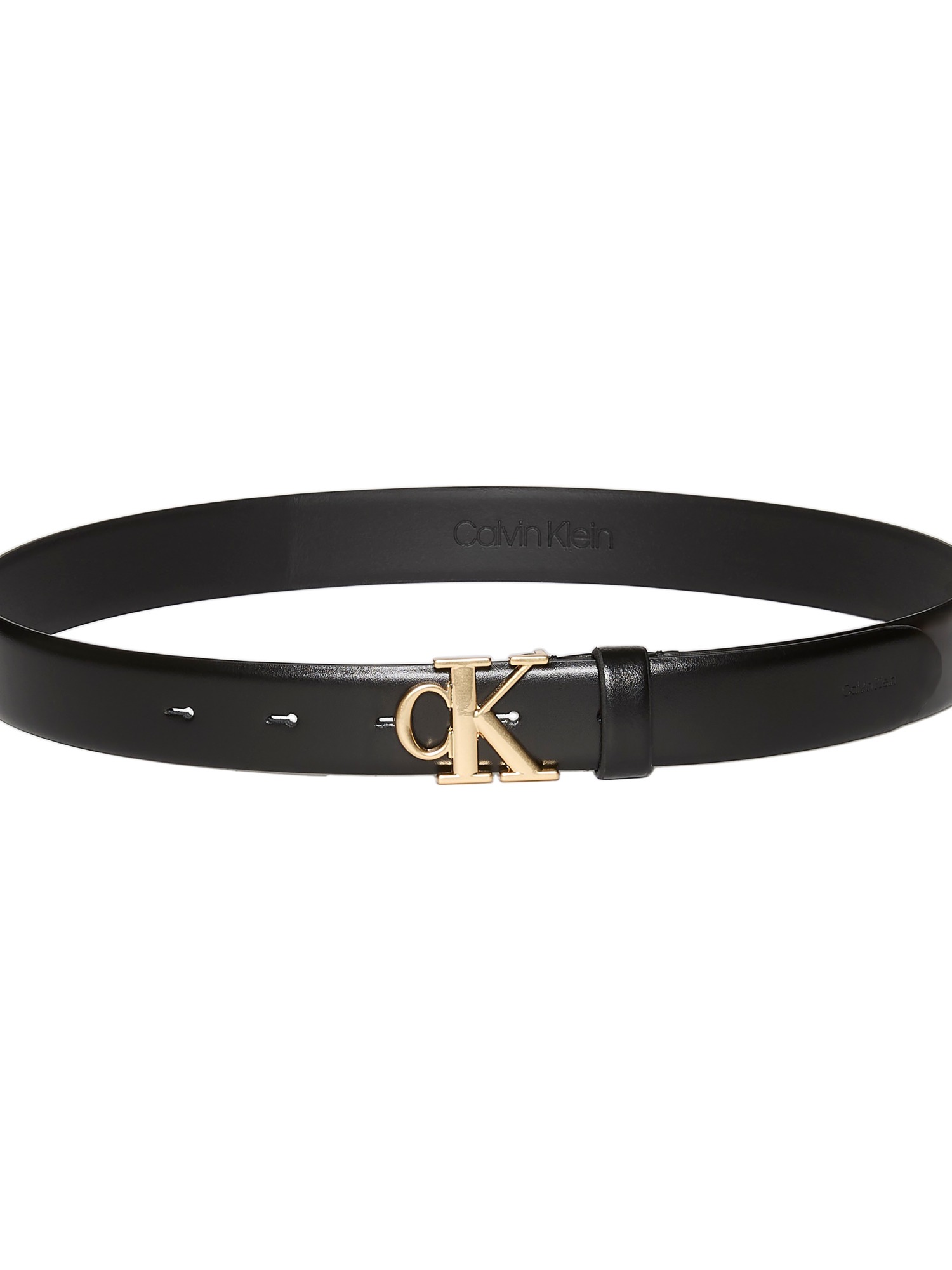 Calvin Klein Ledergürtel »CK BUCKLE 30MM FIXED BELT« Größenverstellbar
