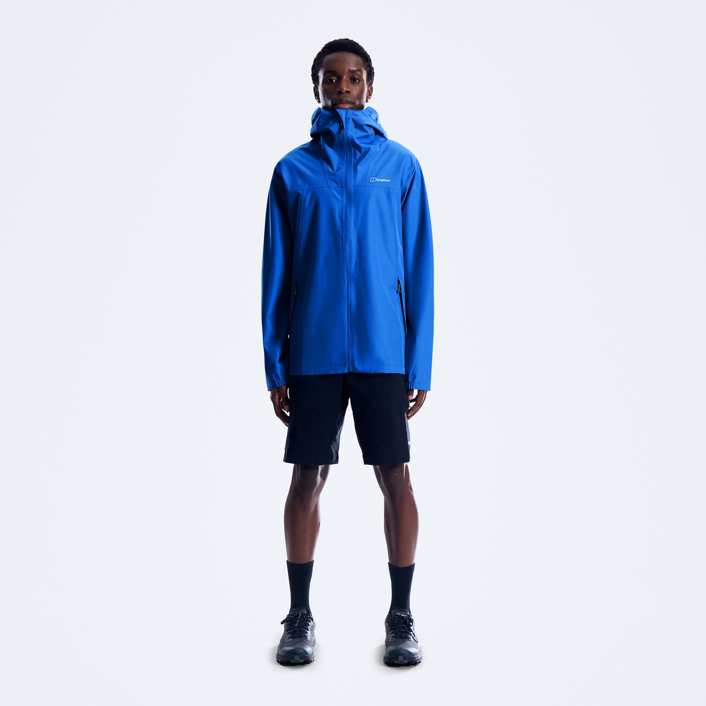 Berghaus Funktionsjacke »M DELUGE PRO 3.0 JKT« mit Sturmklappe, atmungsaktiv, wasserdicht, aus Polyester