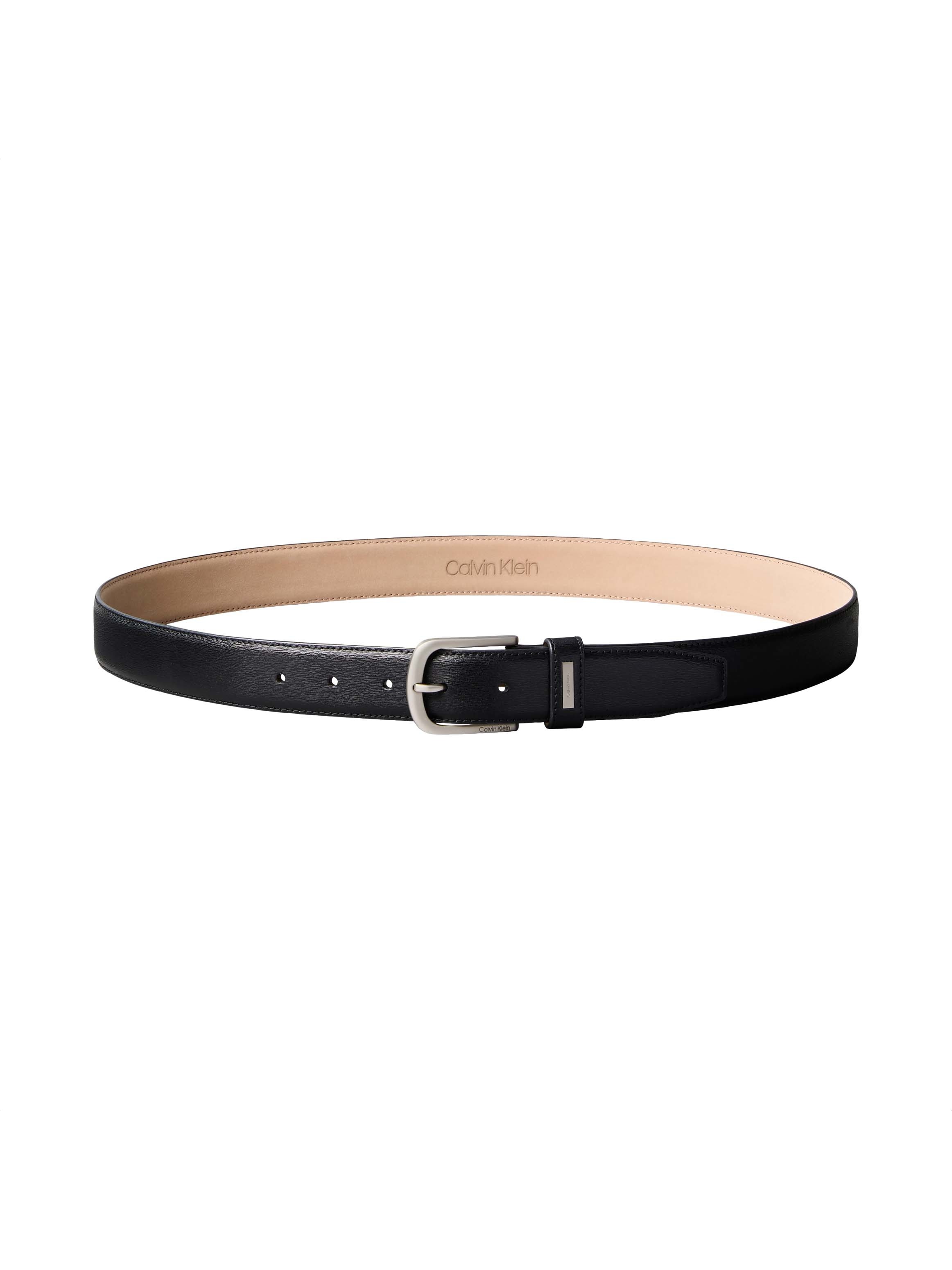 Calvin Klein Ledergürtel »CASUAL PIN BUCKLE 32MM FIXED« Größenverstellbar mit Metallschließe