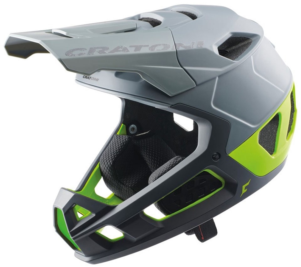 Cratoni Fahrradhelm »Interceptor 2.0« in grau, Größe 58/61 Kopfumfang: 58 cm - 61 cm