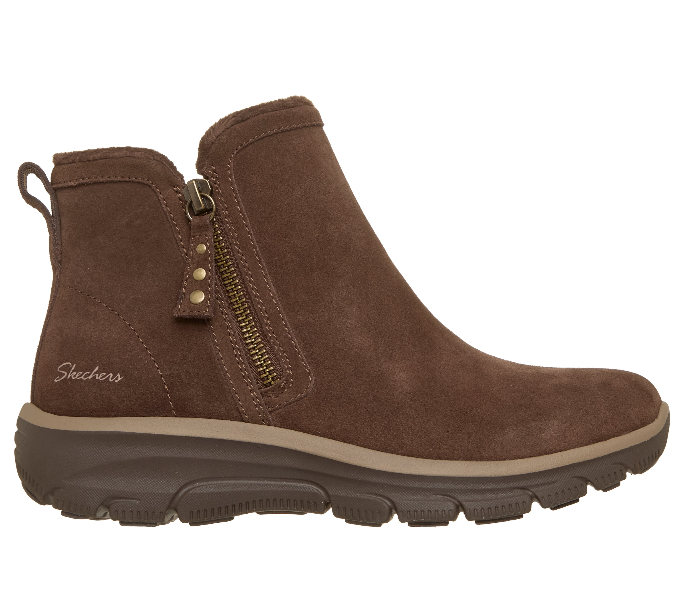 Skechers Winterboots »EASY GOING-«  Stiefelette mit Reißverschluss und Air-Cooled Memory Foam
