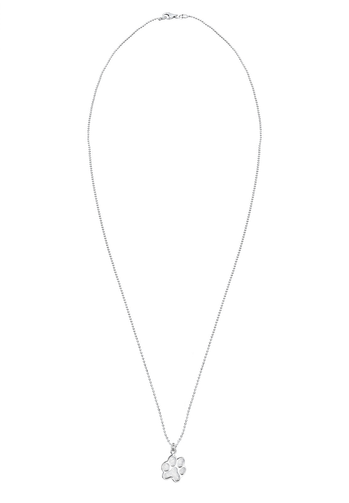 Elli Lange Kette »Halskette Pfote 925 Sterling Silber«