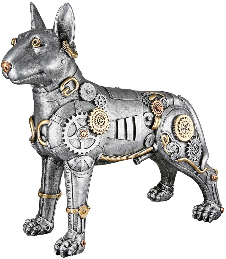 Casablanca by Gilde Tierfigur »Skulptur "Steampunk pitbull"«