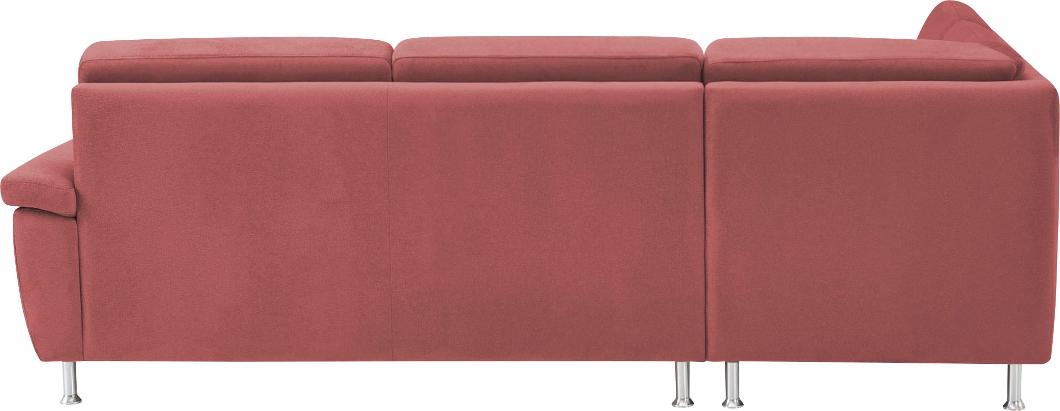 CALIZZA INTERIORS Ecksofa »Onyx L-Form«, Ottomane links oder rechts, wahlweise mit Bettfunktion, Breite 257 cm