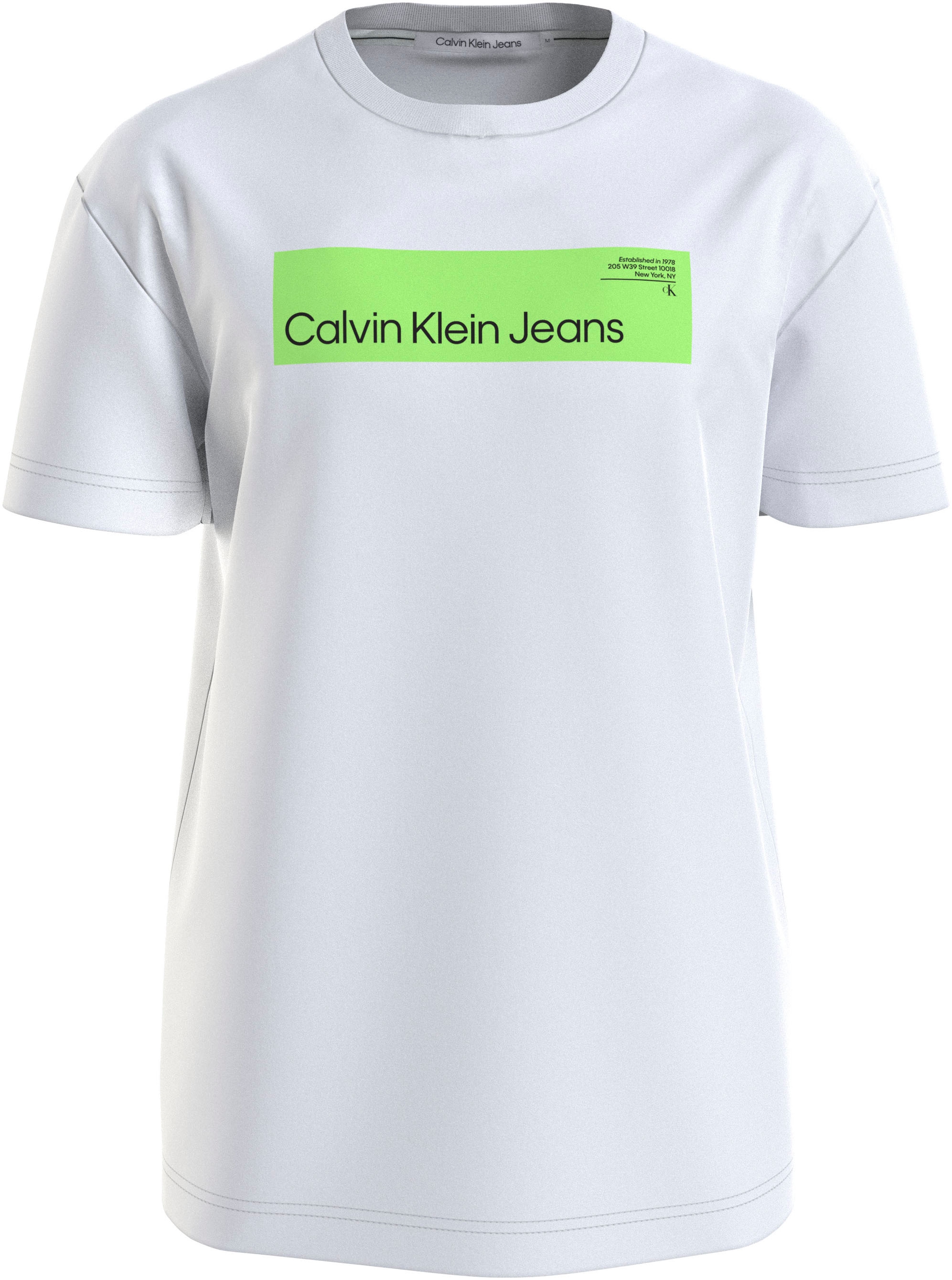 Calvin Klein Jeans T-Shirt »HYPER REAL BOX LOGO TEE« online bestellen bei  OTTO
