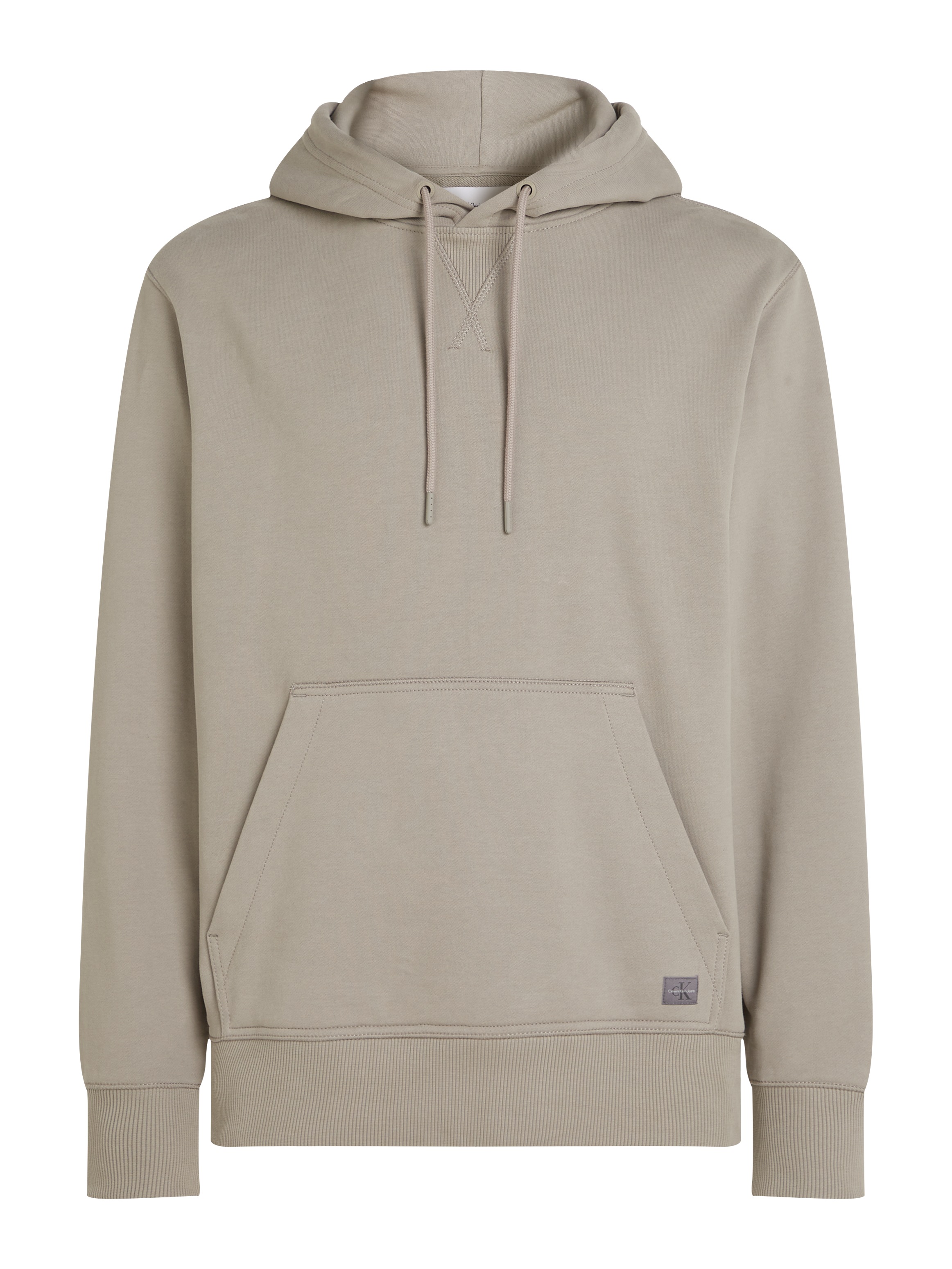 Calvin Klein Jeans Sweatshirt »WOVEN LABEL HOODIE«, Kängurutasche, Logostickerei