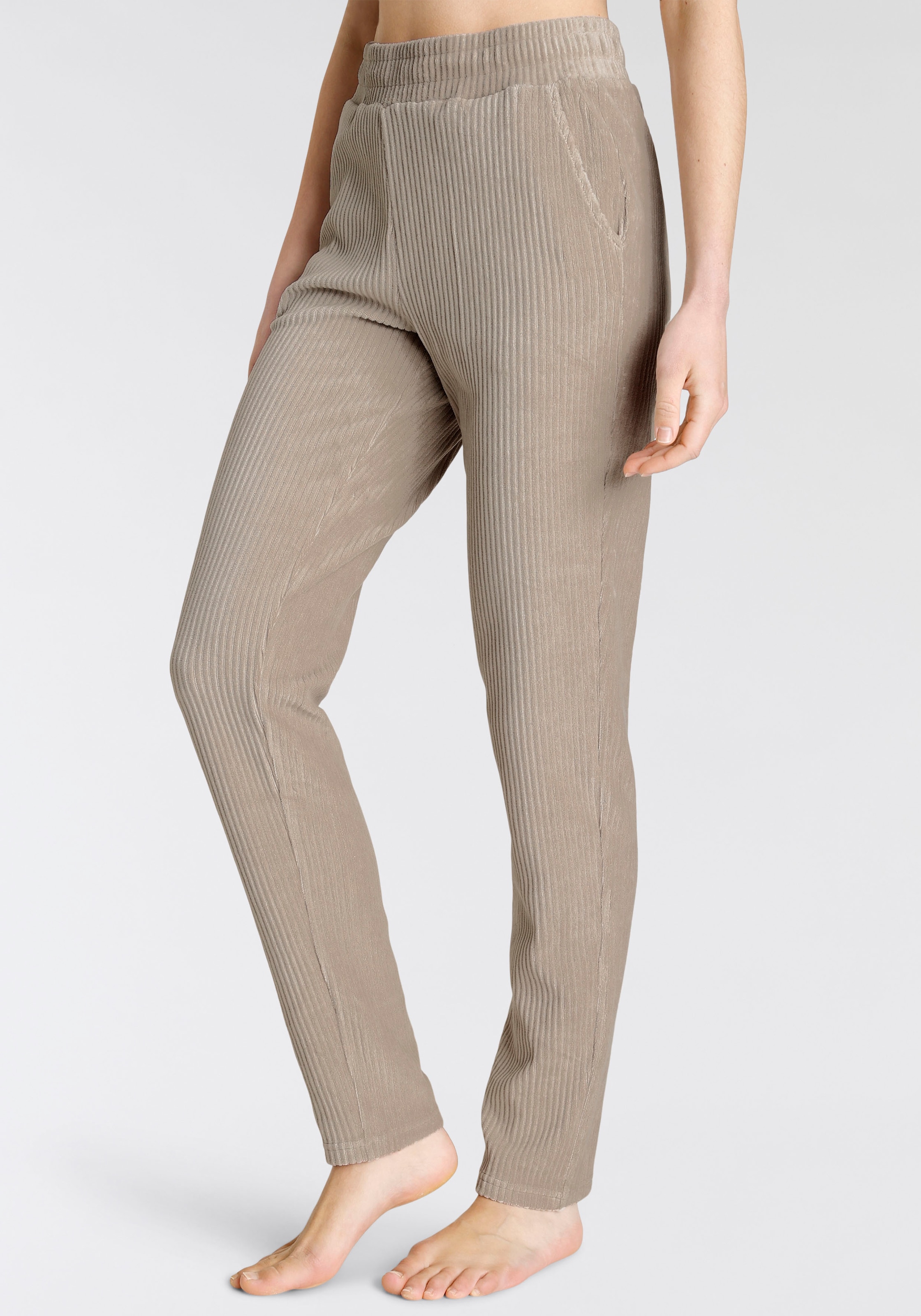Vivance Cordschlupfhose, mit bequemen Bündchen und breite Cord Struktur