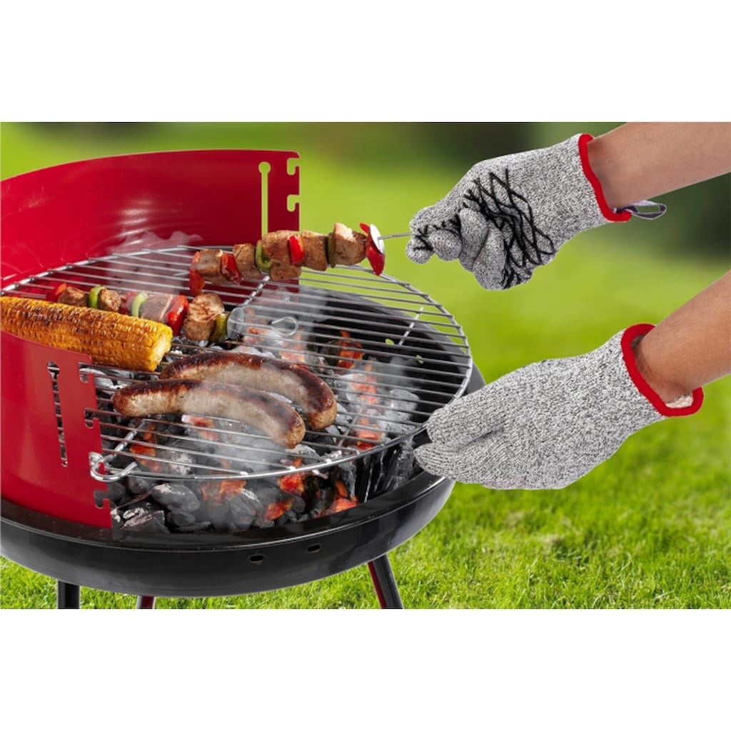 Maximex Grillhandschuhe »2in1«, (Set, 2 tlg.)