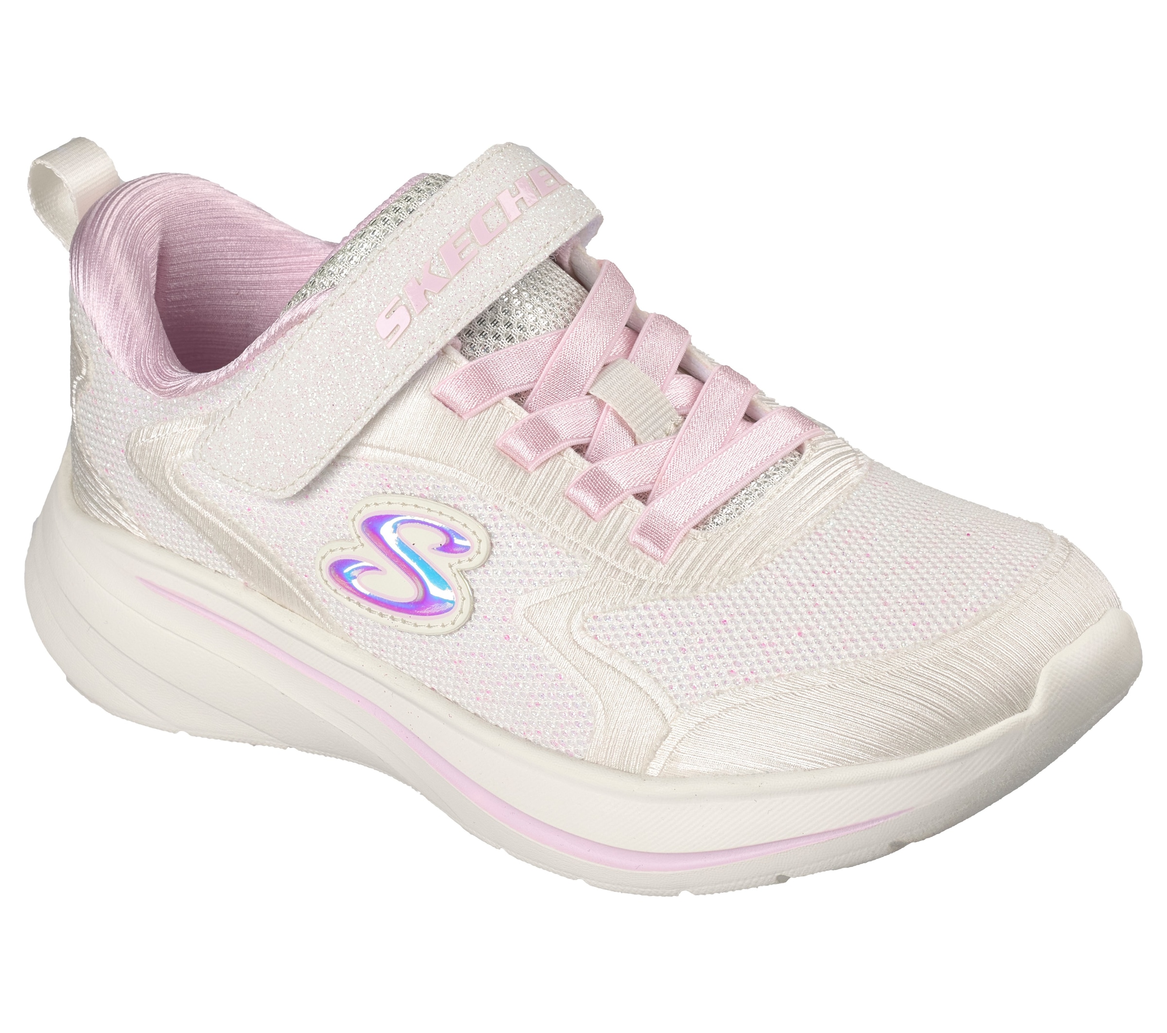 Skechers Sneaker »WAVE 92«  Schlupfschuh mit Glitzer für Mädchen, Größenschablone zum Download