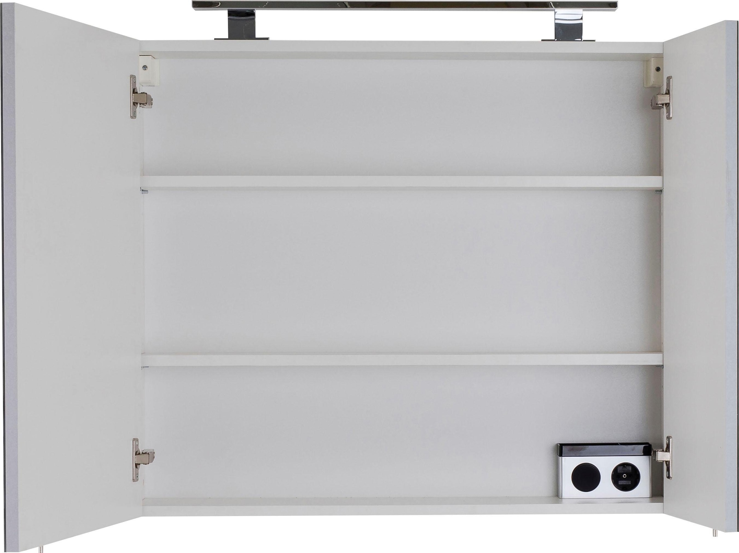 OPTIFIT Spiegelschrank »Mino«, Breite 80 cm