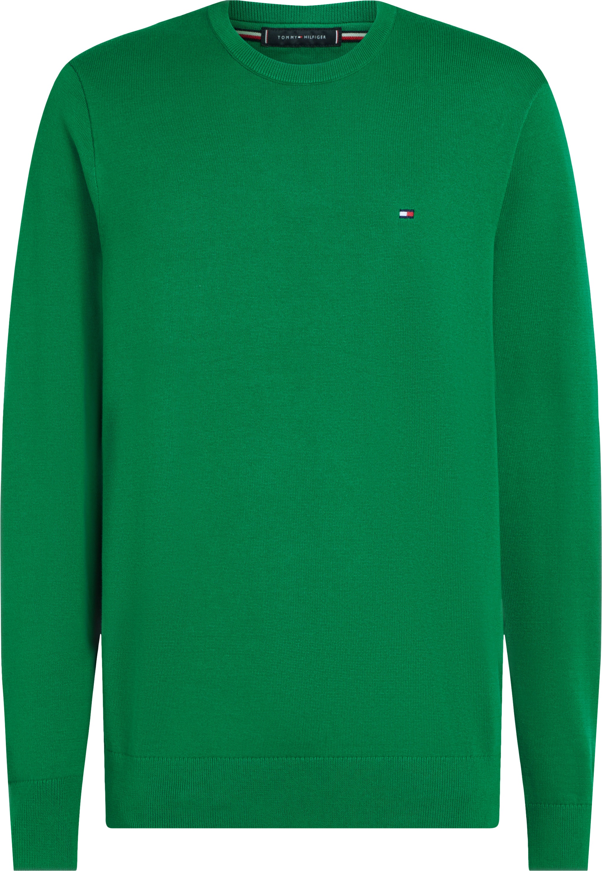 Tommy Hilfiger Rundhalspullover »ESSENTIAL COTTON CREW NECK«