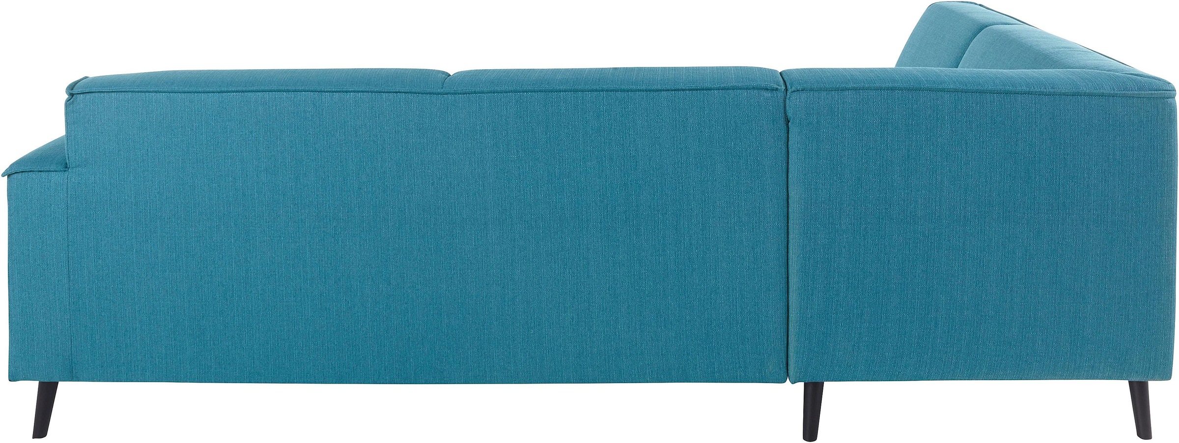 DOMO collection Ecksofa »Amora, inklusive komfortablem Federkern für mehr Sitzkomfort, L-Form«, mit Ottomane, elegant und zeitlos, bequem, Komfortsitzhöhe 47cm