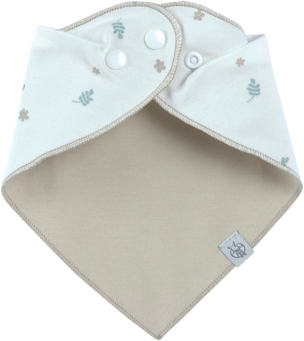 LÄSSIG Dreieckstuch »Bandana, Floral«, für Babys; wasserdicht